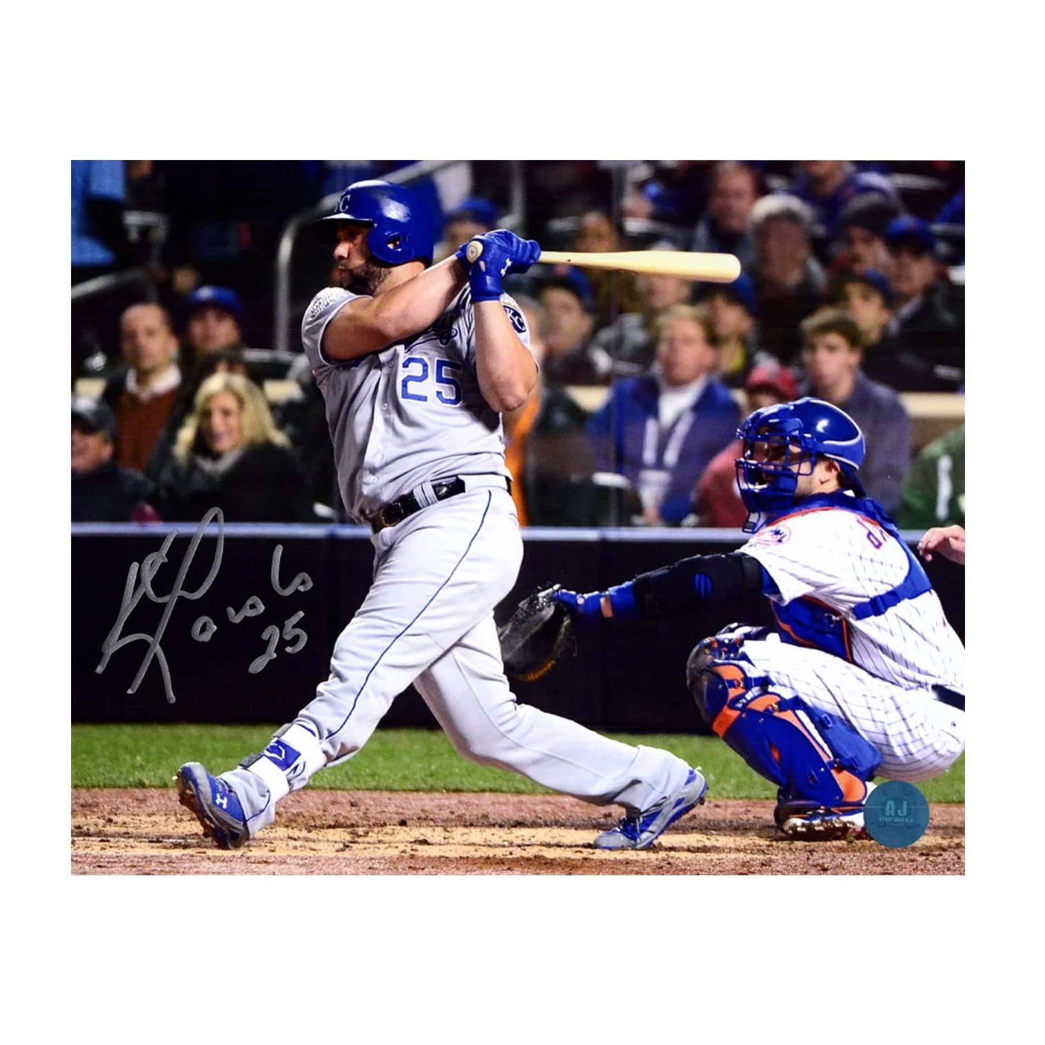 Kendrys Morales Autographed Kansas City Royals Batting 8x10 Photo Kendrys Morales Photo 8x10-kansas-city-royals-batting, supplier stock photo