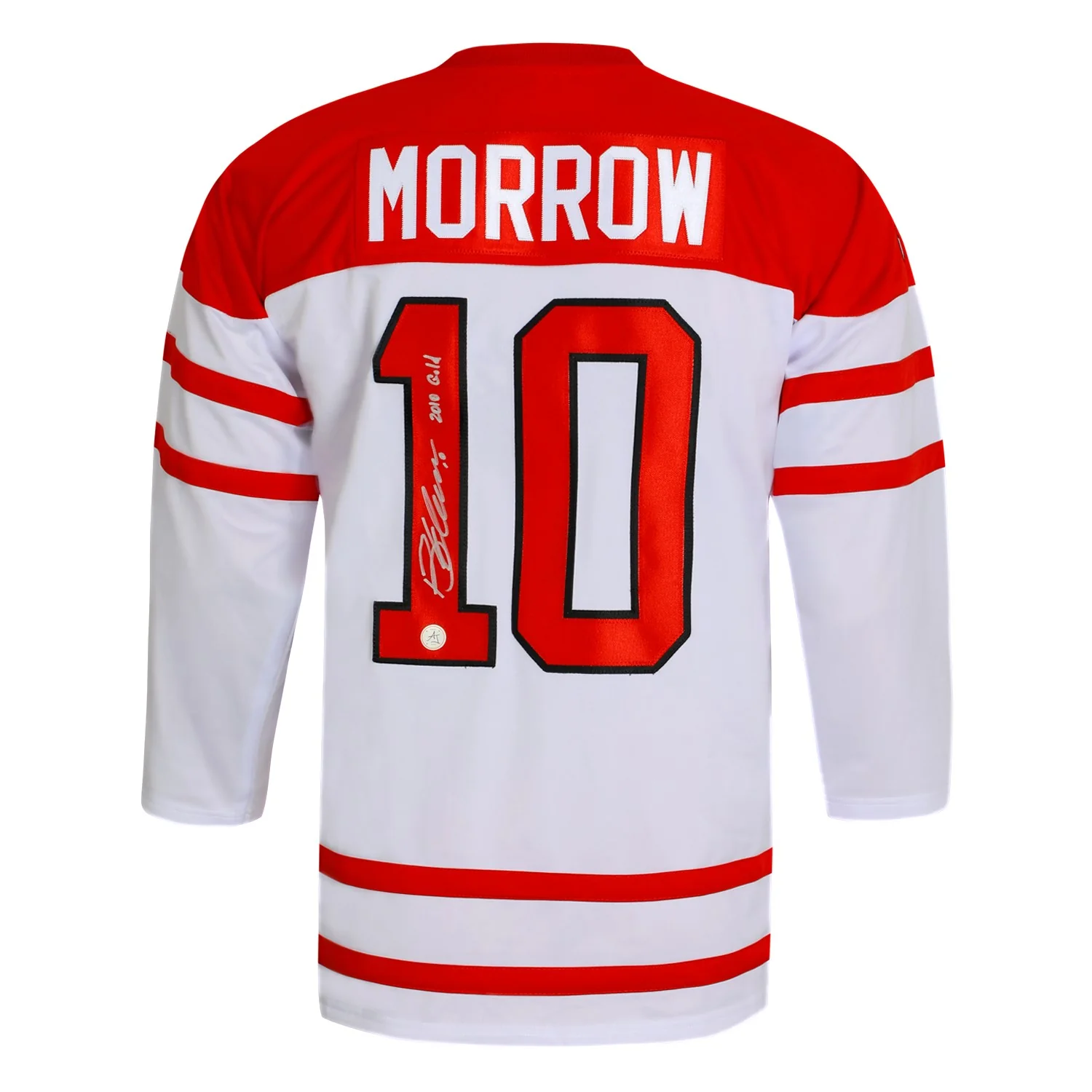 Brenden Morrow Autographed Team Canada Custom Hockey Nation Jersey Brenden Morrow Jersey team-canada-hockey-nation, supplier stock photo