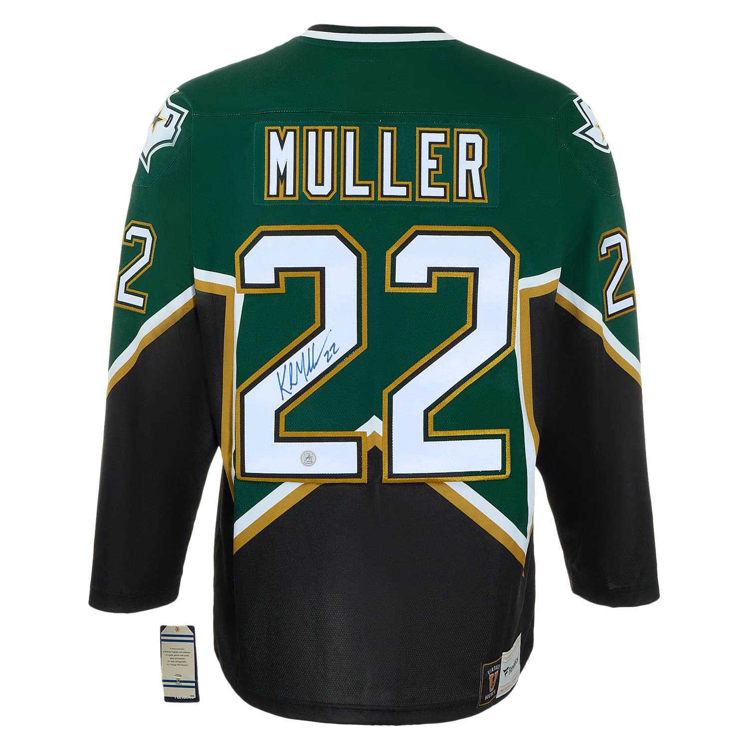 Kirk Muller Autographed Dallas Stars Throwback Breakaway Jersey Kirk Muller Jersey throwback-breakaway, Dallas Stars, supplier stock photo