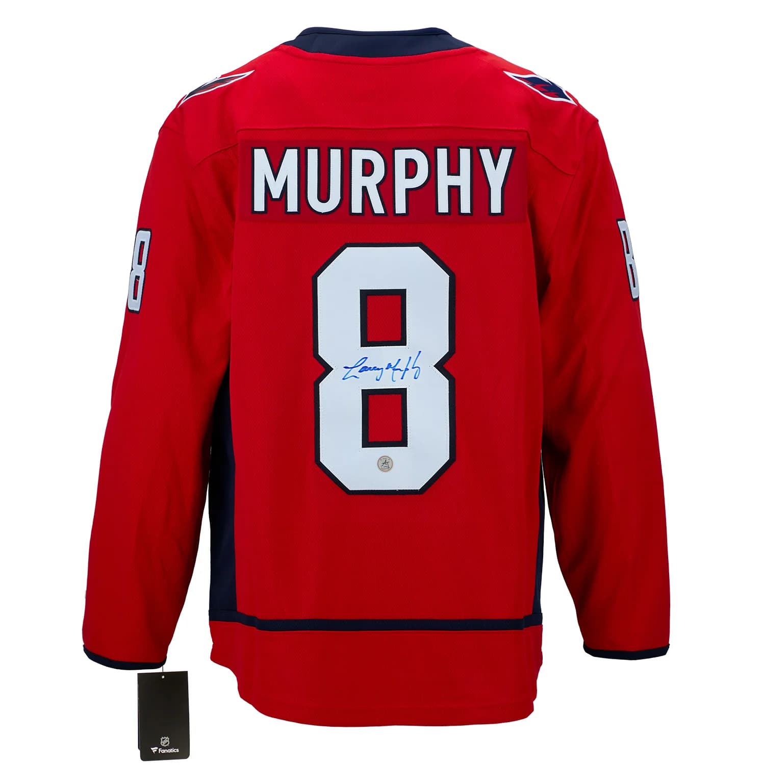 Larry Murphy Signed Washington Capitals Fanatics Breakaway Jersey Larry Murphy Jersey breakaway, Washington Capitals, supplier stock photo