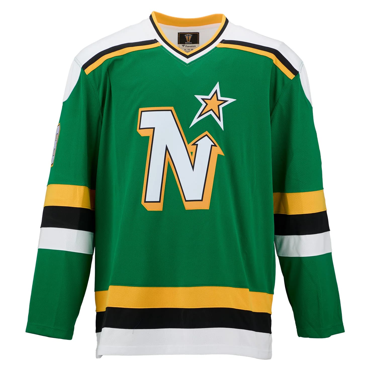 Larry Murphy Autographed Minnesota North Stars Fanatics Throwback Jersey Larry Murphy Jersey larry-murphy-minnesota-north-stars-throwback, view 2, supplier stock photo