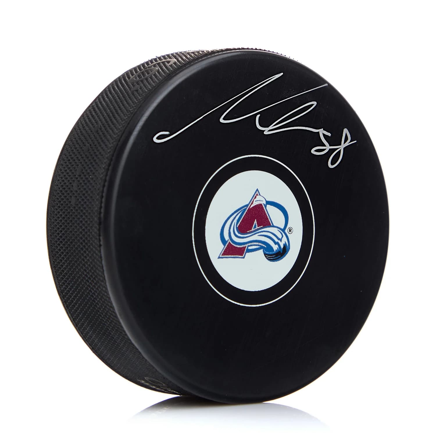 Martin Necas Autographed Colorado Avalanche Hockey Puck Martin Necas Puck hockey, Colorado Avalanche, supplier stock photo