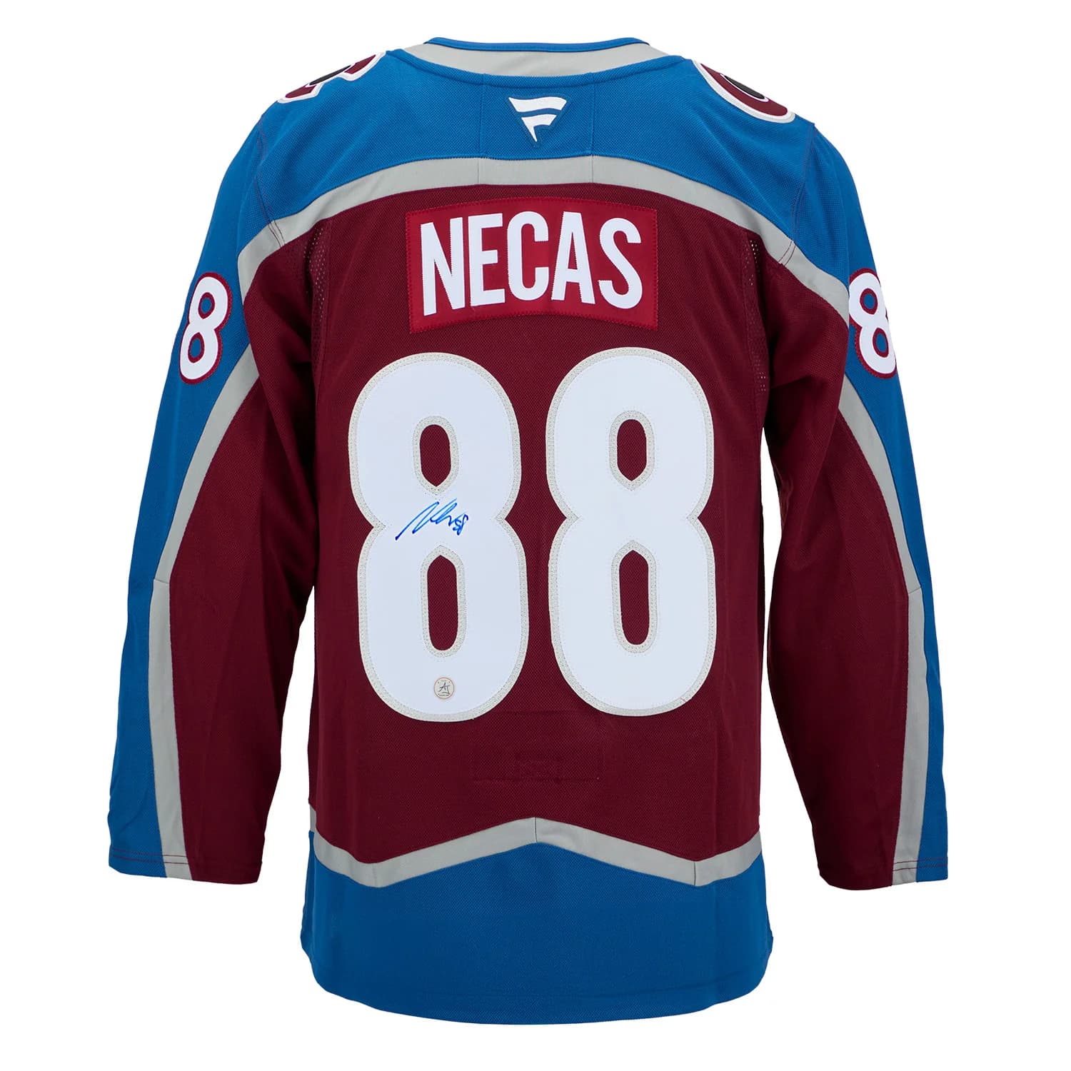 Martin Necas Autographed Colorado Avalanche Fanatics Premium Jersey Martin Necas Jersey premium, Colorado Avalanche, supplier stock photo
