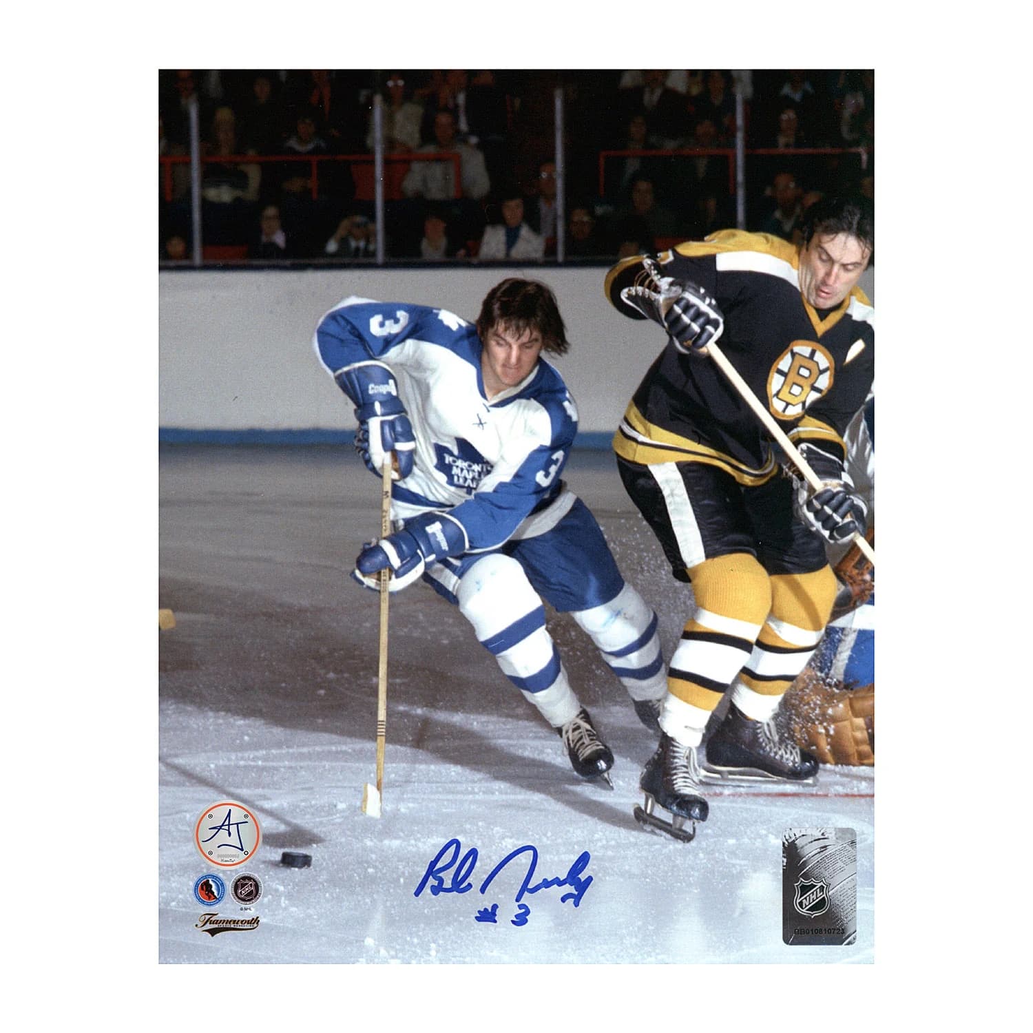 Bob Neely Autographed Toronto Maple Leafs Classic Hockey 8x10 Photo Bob Neely Photo 8x10-classic-hockey, Toronto Maple Leafs, supplier stock photo