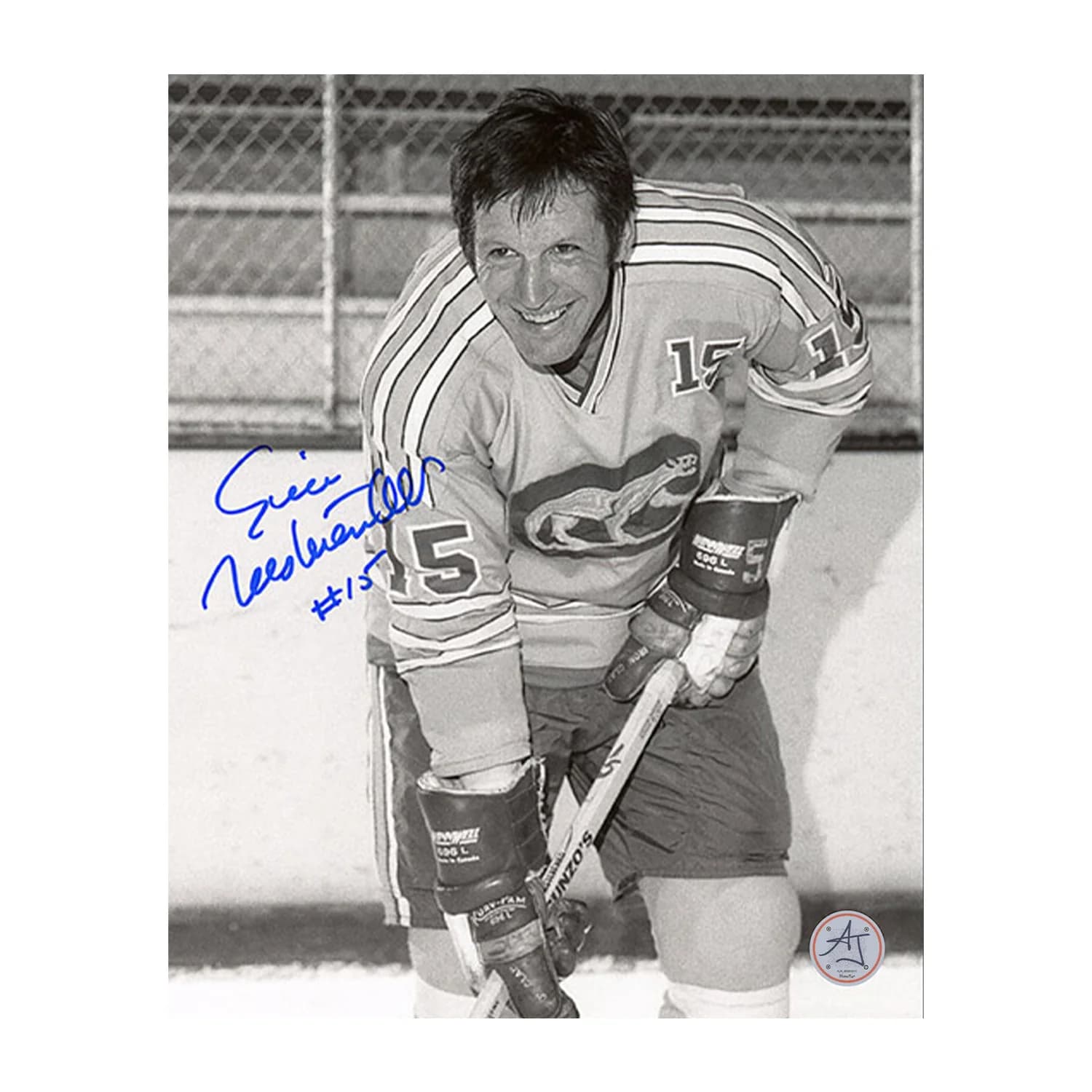 Eric Nesterenko Autographed Chicago Cougars Portrait 8x10 Photo Eric Nesterenko Photo 8x10-chicago-cougars-portrait, supplier stock photo