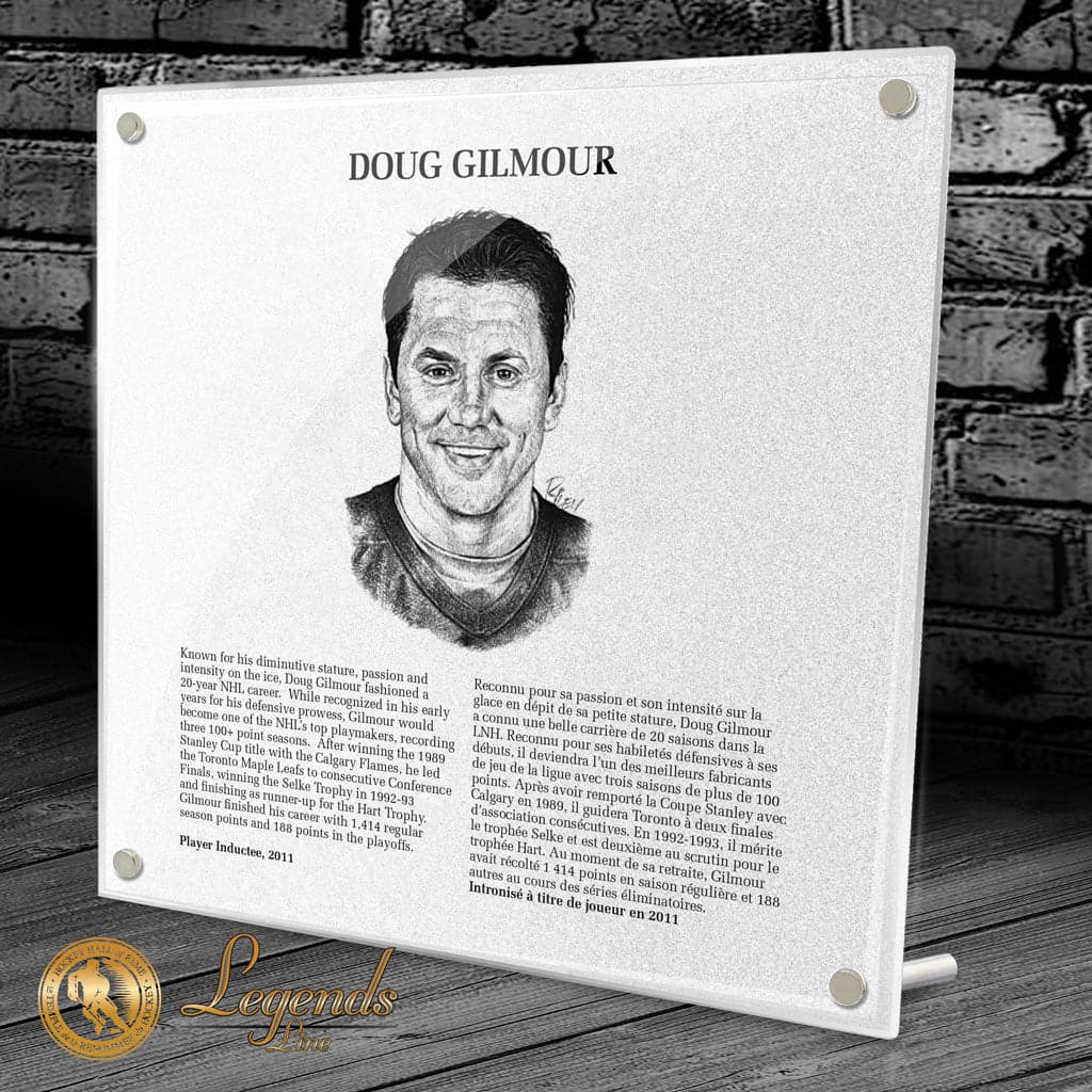 Doug Gilmour Replica Hockey Hall of Fame Plaque Doug Gilmour Other doug-gilmour-replica-hockey-hall-fame, supplier stock photo