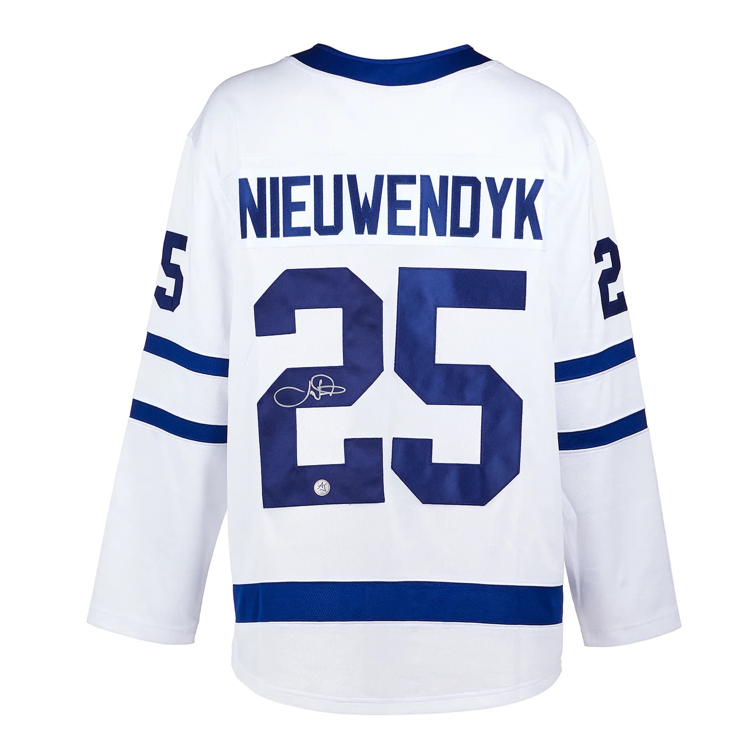 Joe Nieuwendyk Signed Toronto Maple Leafs White Fanatics Breakaway Jersey Joe Nieuwendyk Jersey white-breakaway, Toronto Maple Leafs, supplier stock photo