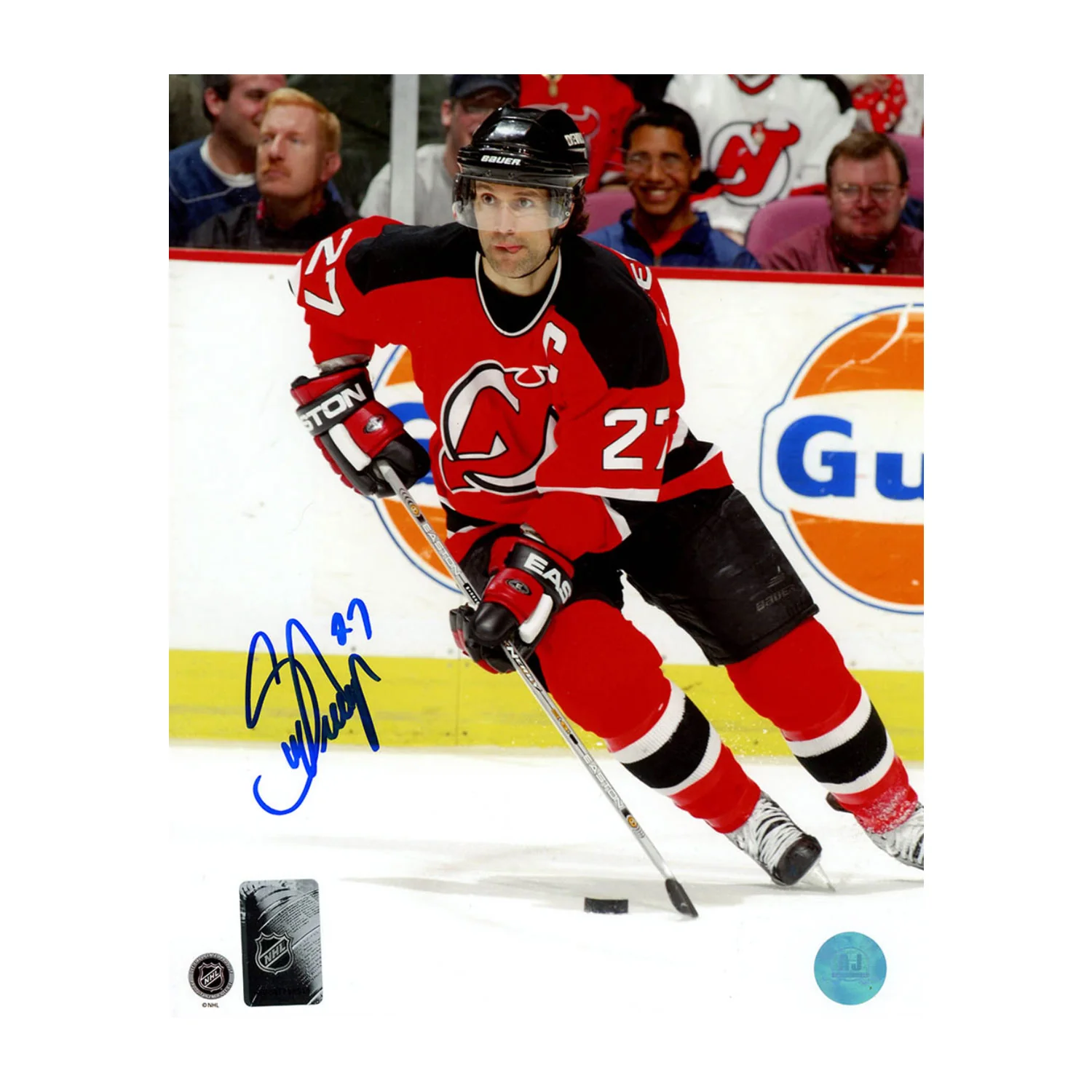 Scott Niedermayer Autographed New Jersey Devils Captain 8x10 Photo Scott Niedermayer Jersey 8x10-captain, New Jersey Devils, supplier stock photo