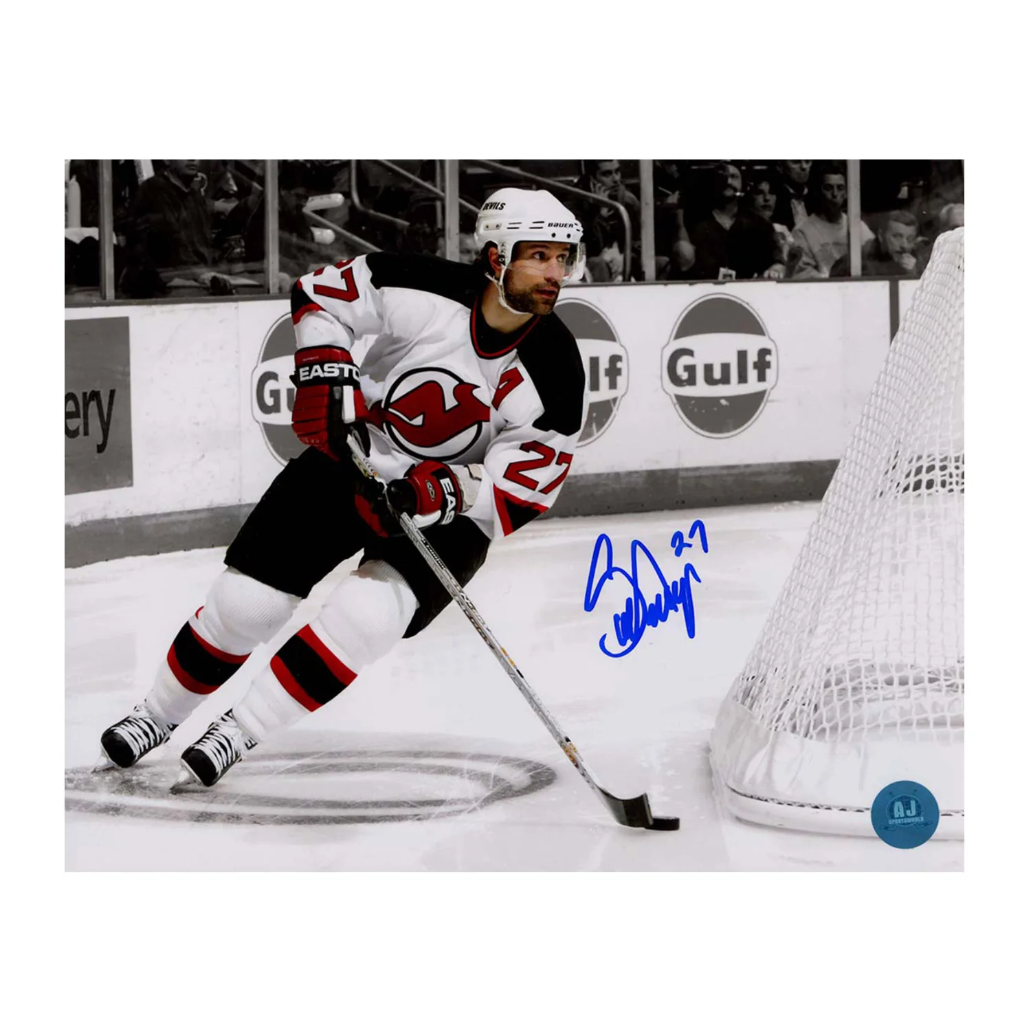 Scott Niedermayer Signed New Jersey Devils colour Isolation 8x10 Photo Scott Niedermayer Jersey 8x10-colour-isolation, New Jersey Devils, supplier stock photo