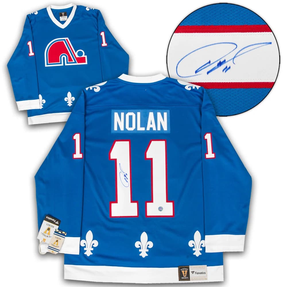Owen Nolan Signed Quebec Nordiques Throwback Breakaway Jersey Owen Nolan Jersey quebec-nordiques-throwback-breakaway, supplier stock photo