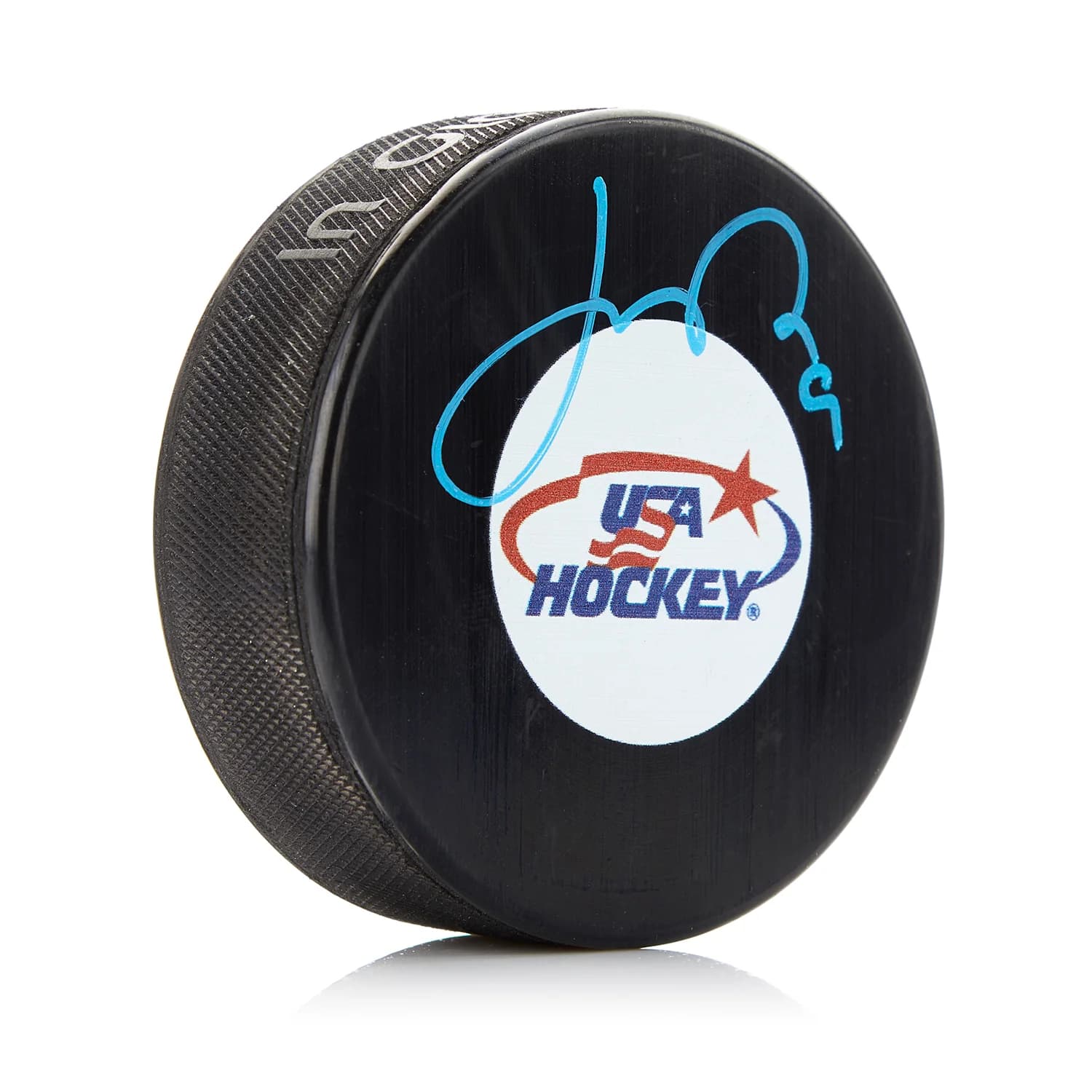 Josh Norris Autographed Team USA Hockey Puck Josh Norris Puck team-usa-hockey, supplier stock photo