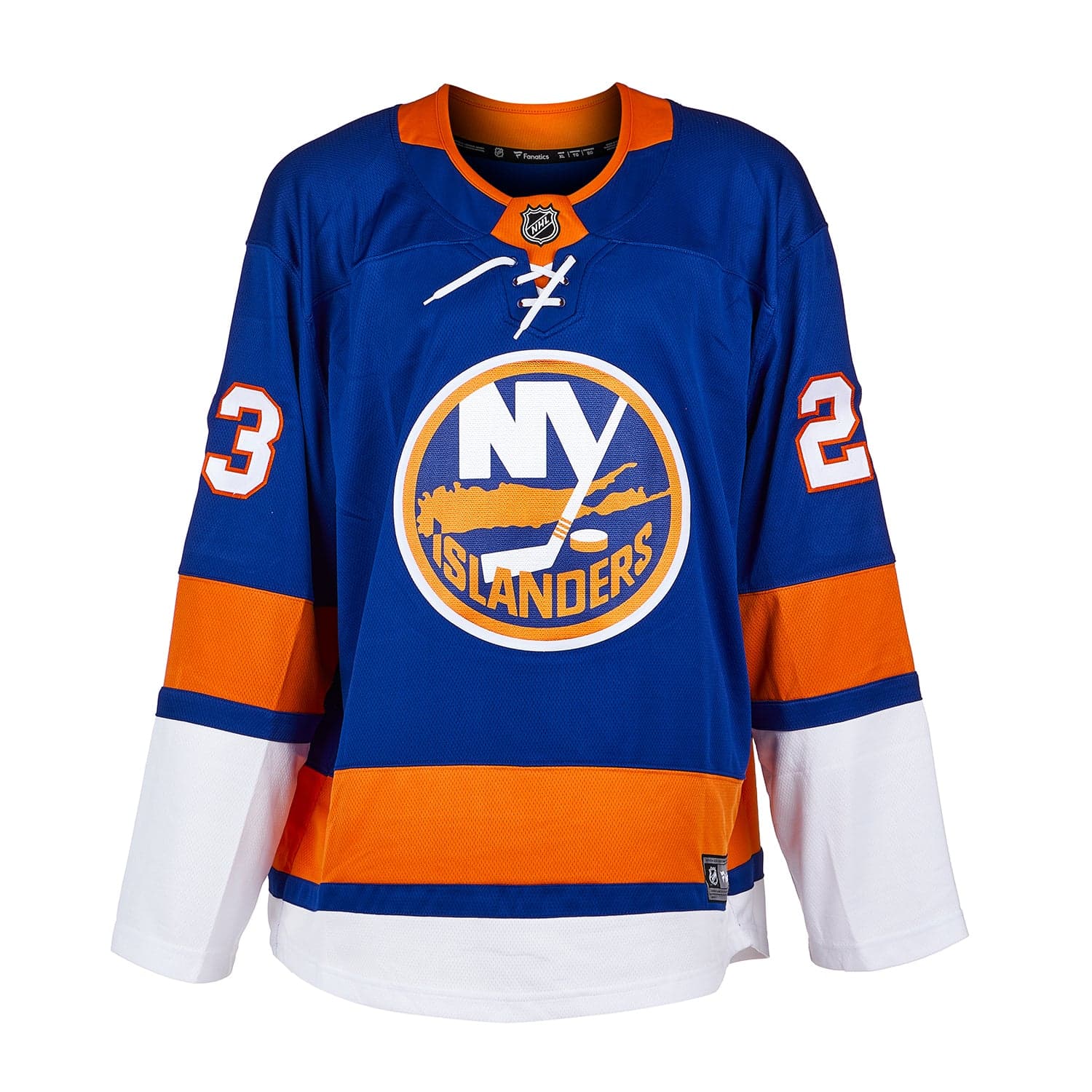 Bob Nystrom Autographed New York Islanders Fanatics Breakaway Jersey Bob Nystrom Jersey breakaway, New York Islanders, view 3, supplier stock photo