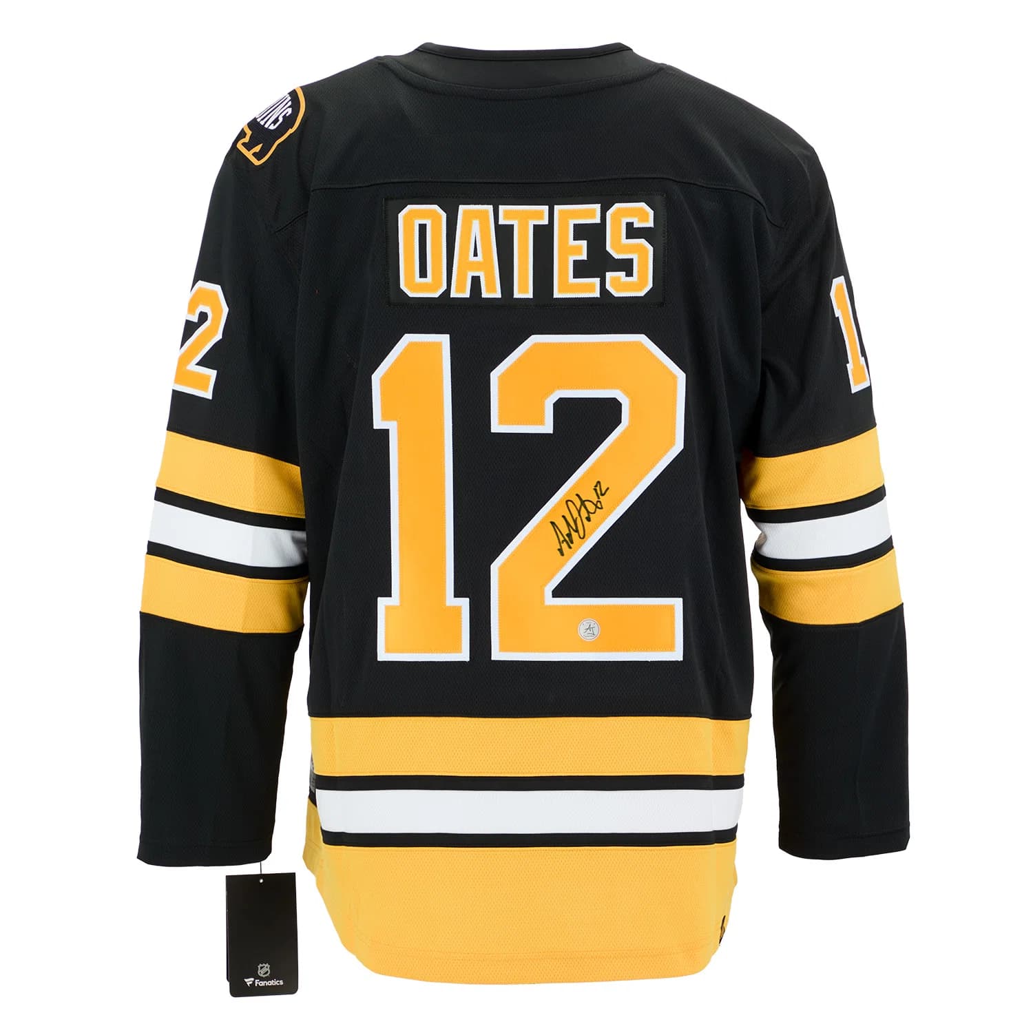 Adam Oates Signed Boston Bruins Fanatics Breakaway Jersey Adam Oates Jersey breakaway, Boston Bruins, supplier stock photo