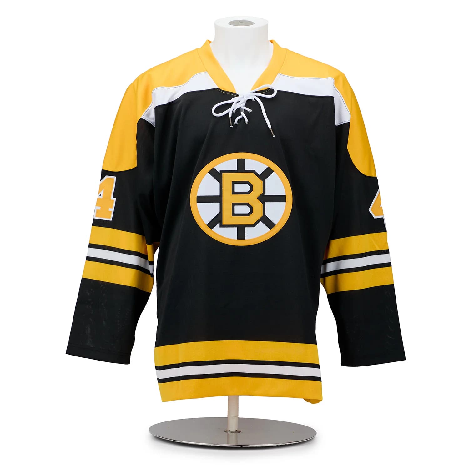 Bobby Orr Boston Bruins Signed & Inscribed Mitchell & Ness Retro Jersey #408/444 Bobby Orr Jersey boston-bruins-inscribed-mitchell-ness-retro, Boston Bruins, view 2, supplier stock photo