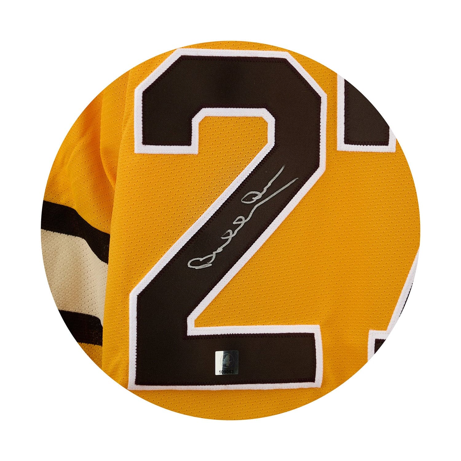 Bobby Orr Autographed Boston Bruins 1st Exhibition Game Vintage CCM Jersey Bobby Orr Jersey boston-bruins-1st-exhibition-game-vintage, Boston Bruins, view 3, supplier stock photo