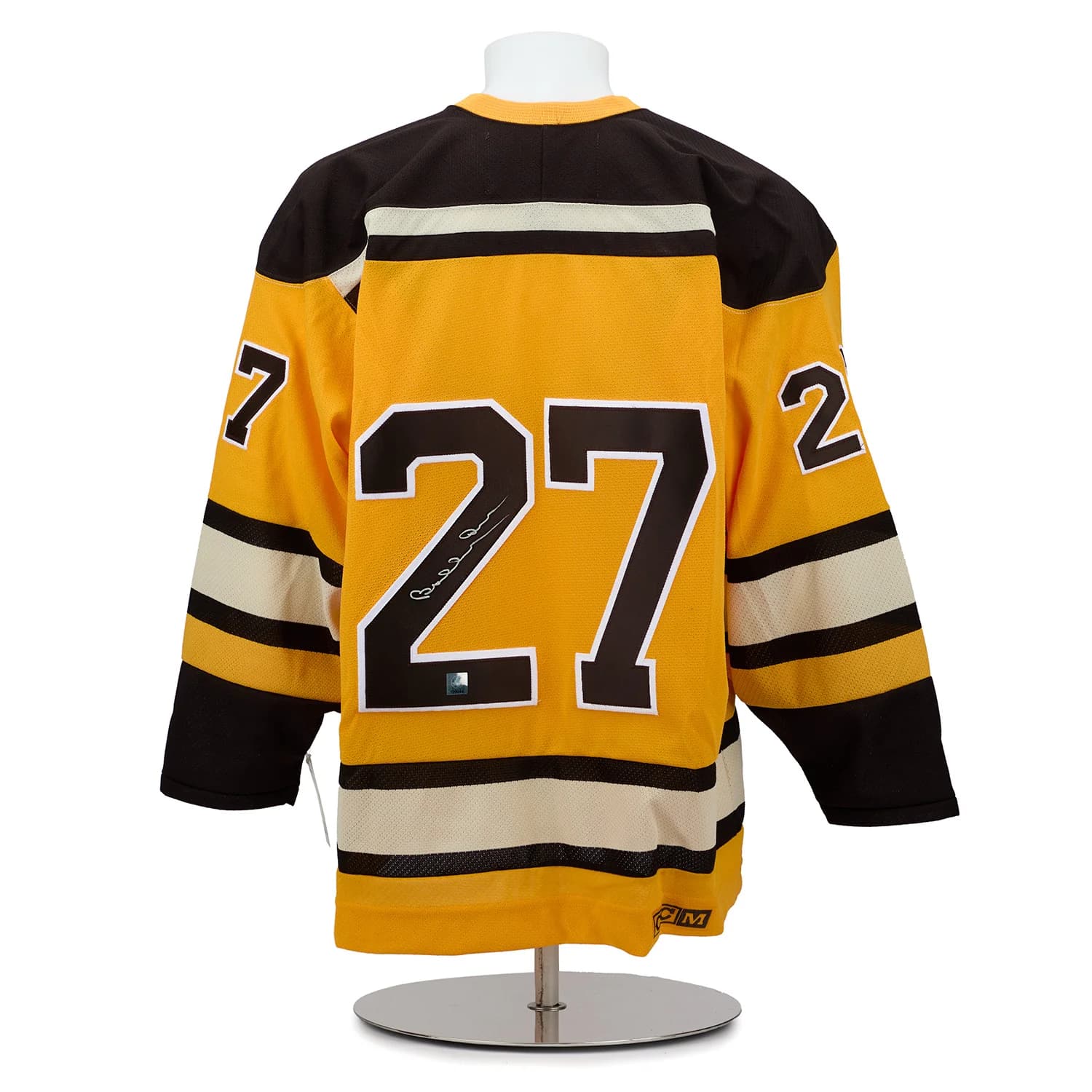 Bobby Orr Autographed Boston Bruins 1st Exhibition Game Vintage CCM Jersey Bobby Orr Jersey boston-bruins-1st-exhibition-game-vintage, Boston Bruins, supplier stock photo