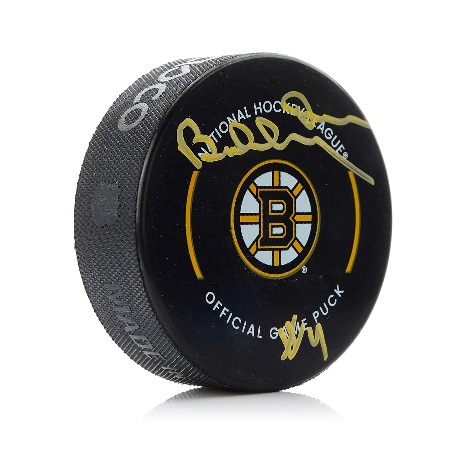 Bobby Orr Signed Boston Bruins Official Game Puck Bobby Orr Puck game, Boston Bruins, supplier stock photo