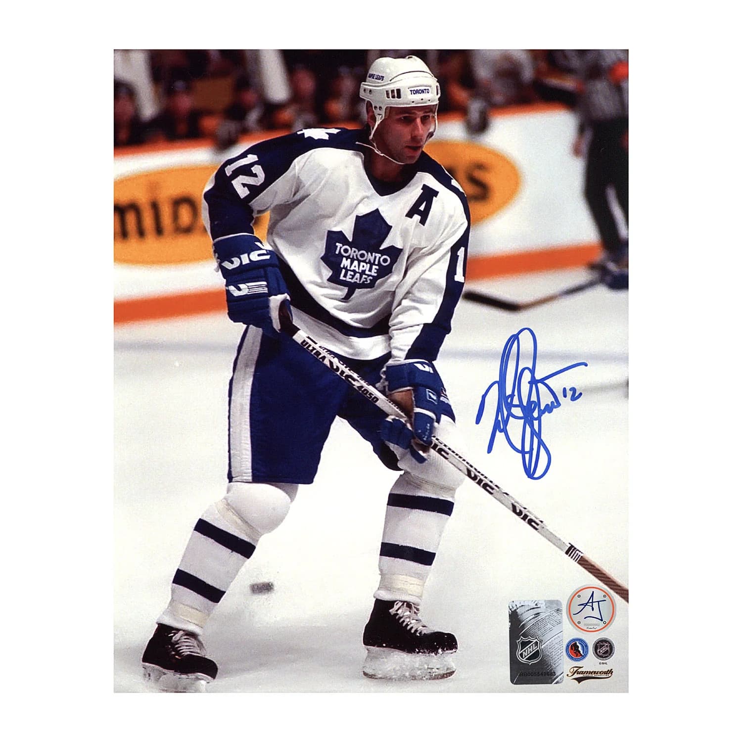Mark Osborne Autographed Toronto Maple Leafs Game Action 8x10 Photo Mark Osborne Photo 8x10-game-action, Toronto Maple Leafs, supplier stock photo