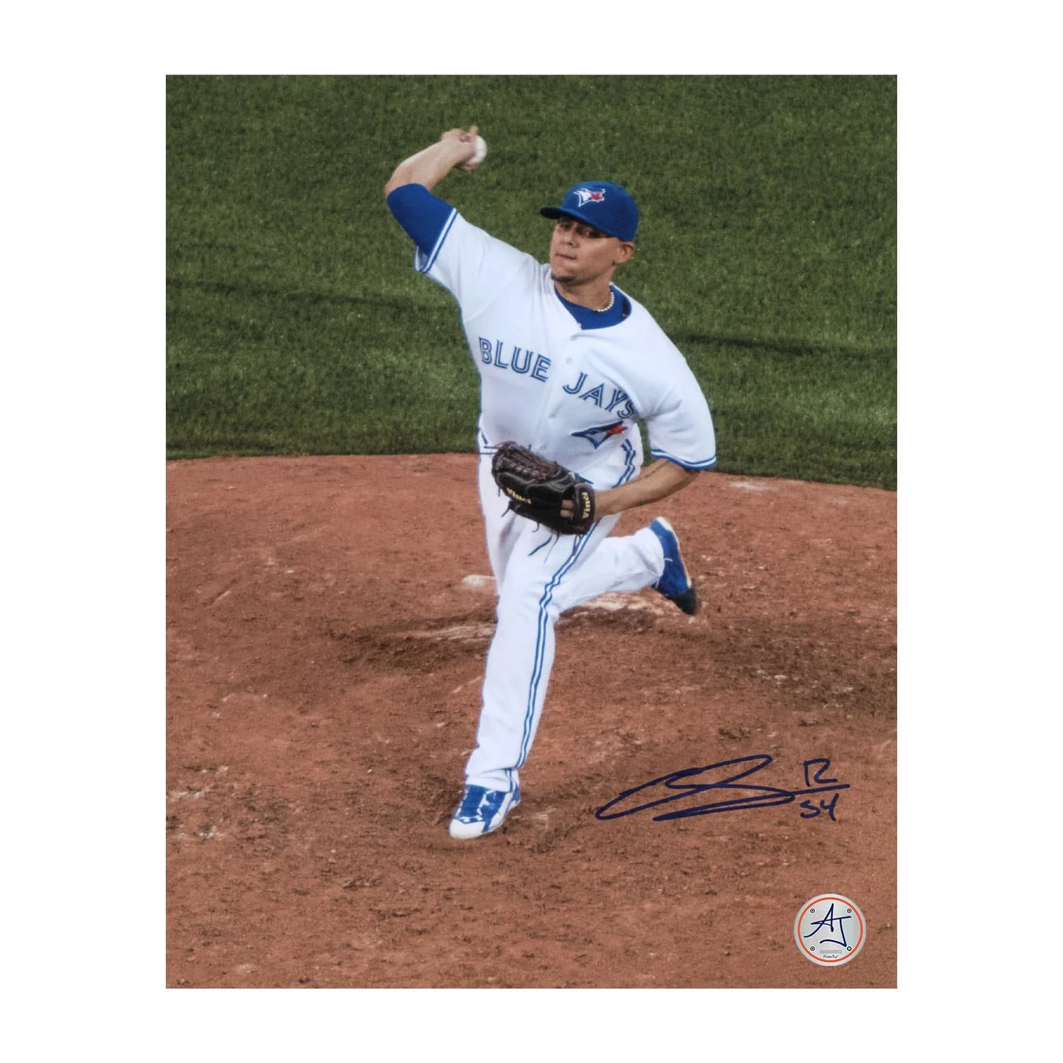 Roberto Osuna Toronto Blue Jays Autographed Rookie Pitching 8x10 Photo Roberto Osuna Photo 8x10-toronto-blue-jays-rookie-pitching, supplier stock photo