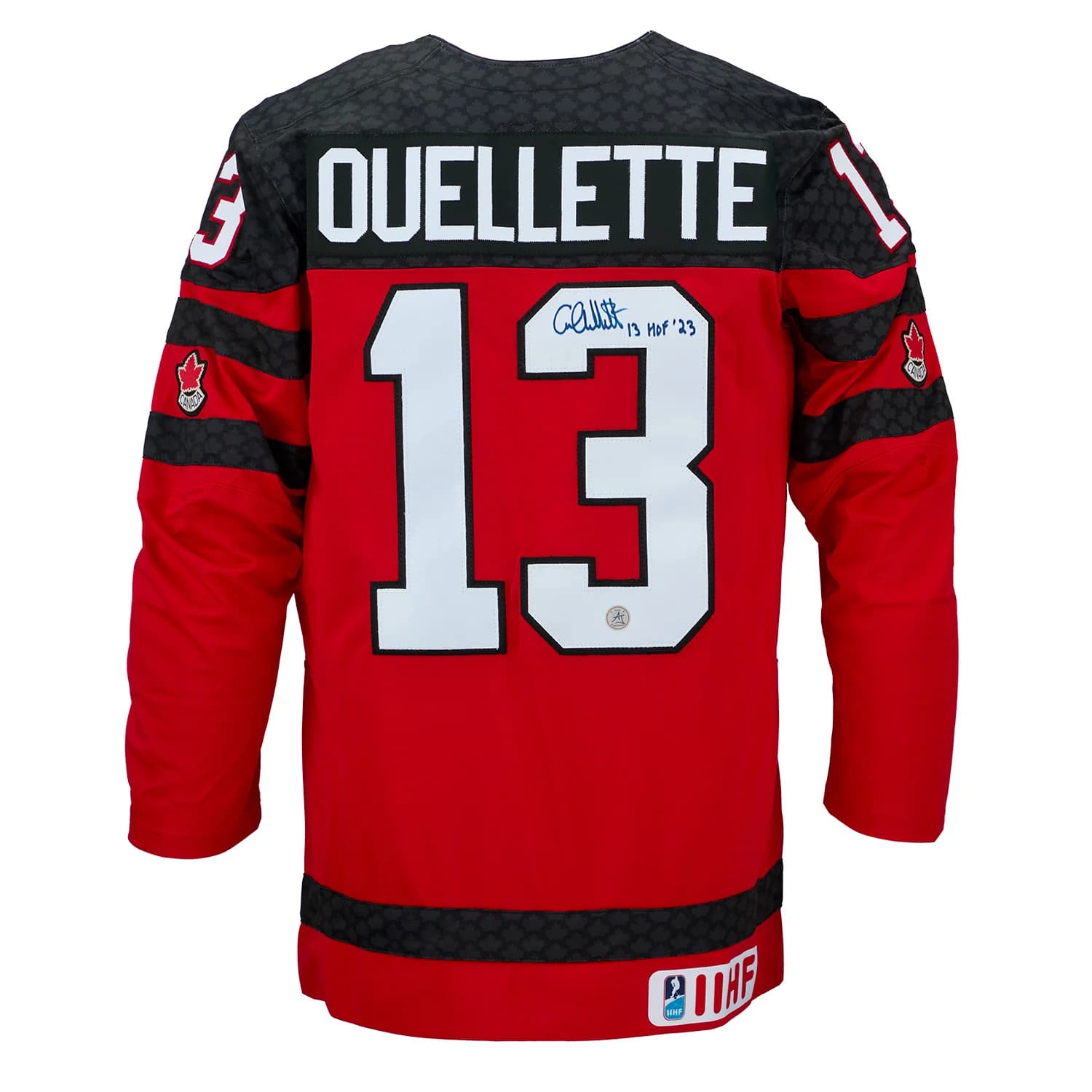 Caroline Ouellette Autographed Team Canada Red Nike Hockey Jersey Caroline Ouellette Jersey caroline-ouellette-team-canada-red-nike, supplier stock photo