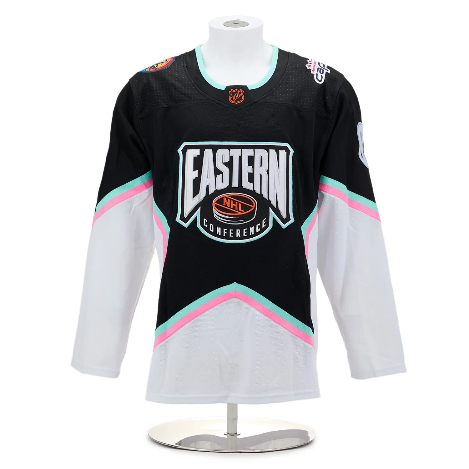 Alex Ovechkin Signed 2023 NHL All-Star Game adidas Jersey Alex Ovechkin Jersey alex-ovechkin-2023-nhl-all-star, view 2, supplier stock photo