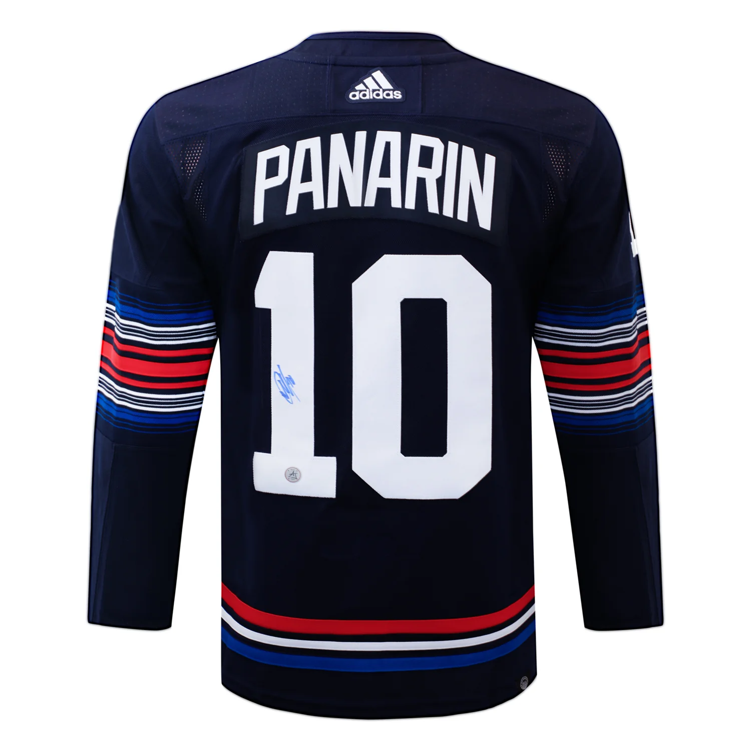 Artemi Panarin Signed New York Rangers Alt Crest adidas Jersey Artemi Panarin Jersey alt-crest-adidas, New York Rangers, supplier stock photo