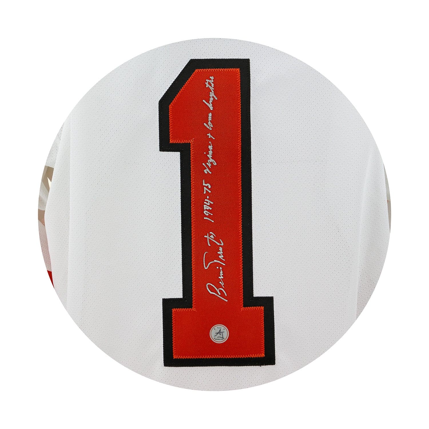 Bernie Parent Signed & Inscribed Philadelphia Flyers White Vintage CCM Jersey Bernie Parent Jersey bernie-parent-inscribed-philadelphia-flyers, Philadelphia Flyers, view 3, supplier stock photo