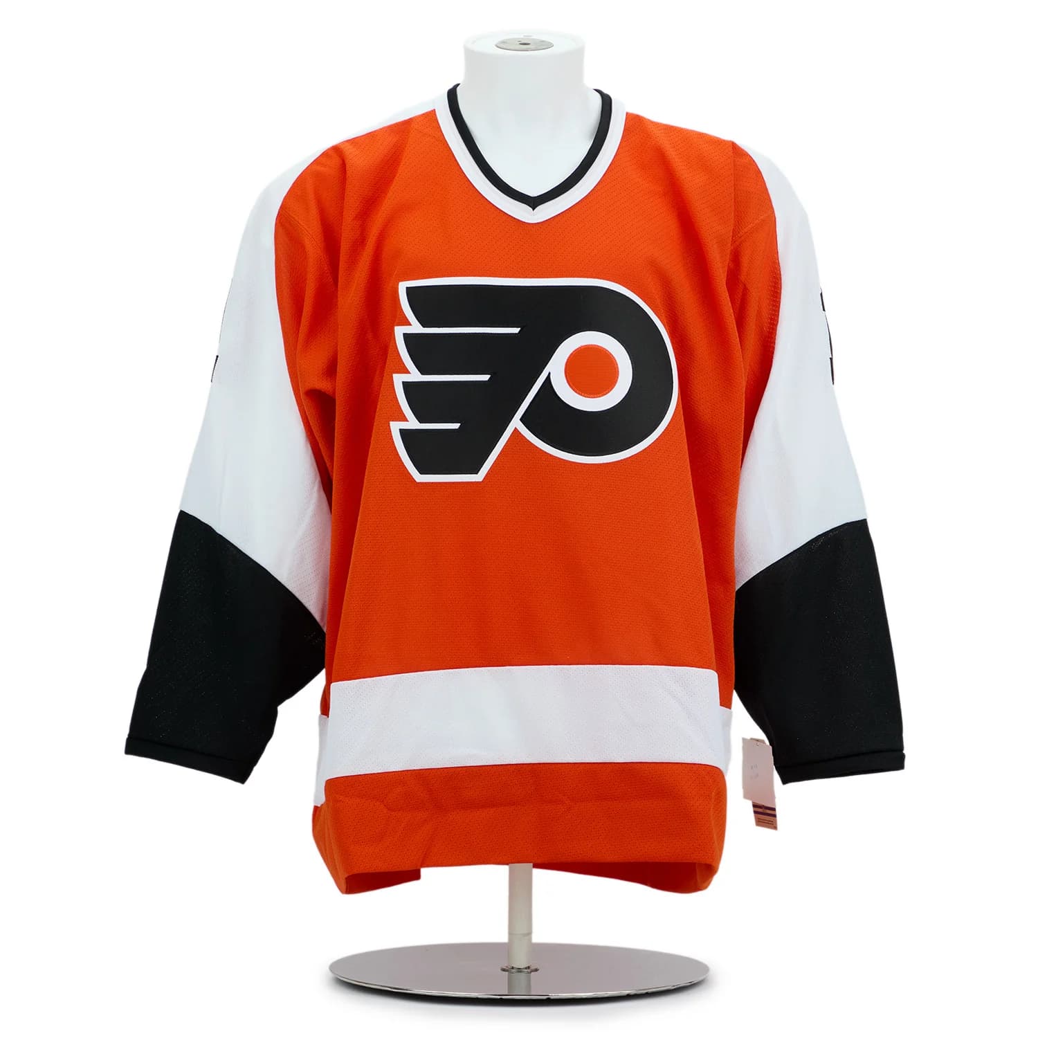 Bernie Parent Signed & Inscribed Philadelphia Flyers Vintage CCM Jersey Bernie Parent Jersey bernie-parent-inscribed-philadelphia-flyers, Philadelphia Flyers, view 2, supplier stock photo
