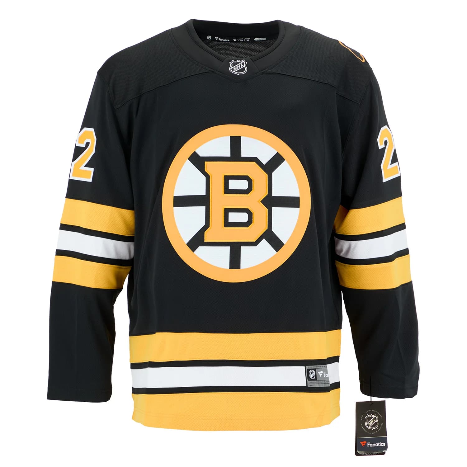 Brad Park Signed Boston Bruins Fanatics Throwback Jersey Brad Park Jersey throwback, Boston Bruins, view 2, supplier stock photo