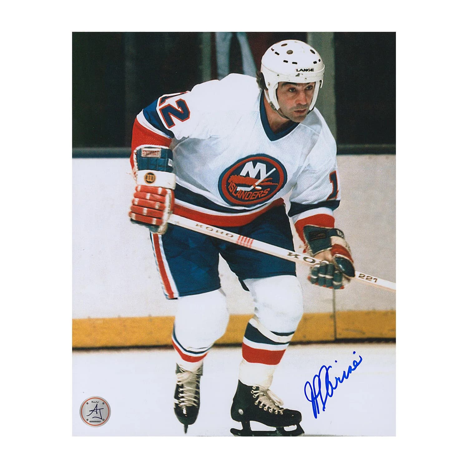JP Parise Autographed New York Islanders Hockey 8x10 Photo JP Parise Photo 8x10-hockey, New York Islanders, supplier stock photo