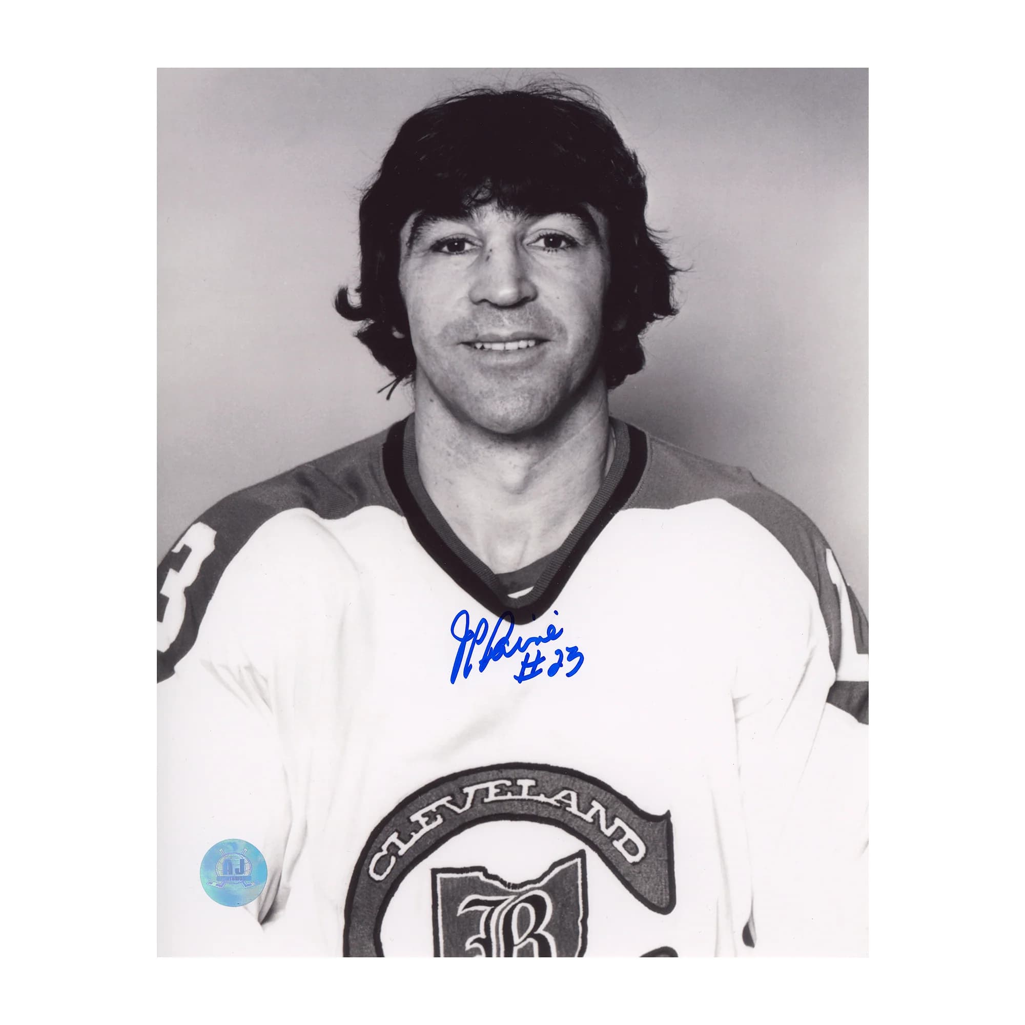 JP Parise Autographed Cleveland Barons Portrait 8x10 Photo JP Parise Photo 8x10-cleveland-barons-portrait, supplier stock photo