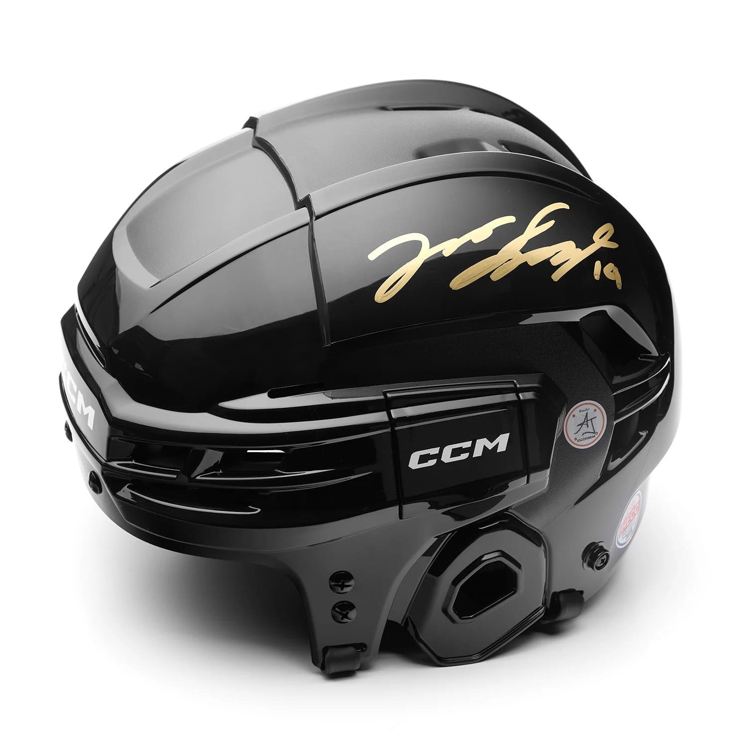 Zayne Parekh Autographed Black CCM Hockey Helmet Zayne Parekh Helmet black-ccm-hockey, supplier stock photo