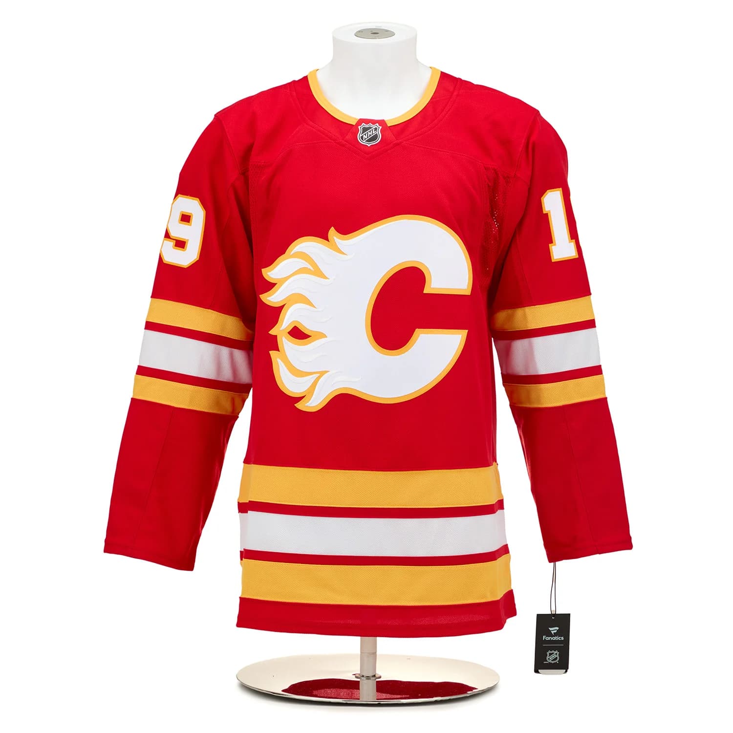 Zayne Parekh Signed Calgary Flames Roaring Fire Art Jersey #1/19 Zayne Parekh Jersey zayne-parekh-calgary-flames-roaring-fire, Calgary Flames, view 2, supplier stock photo