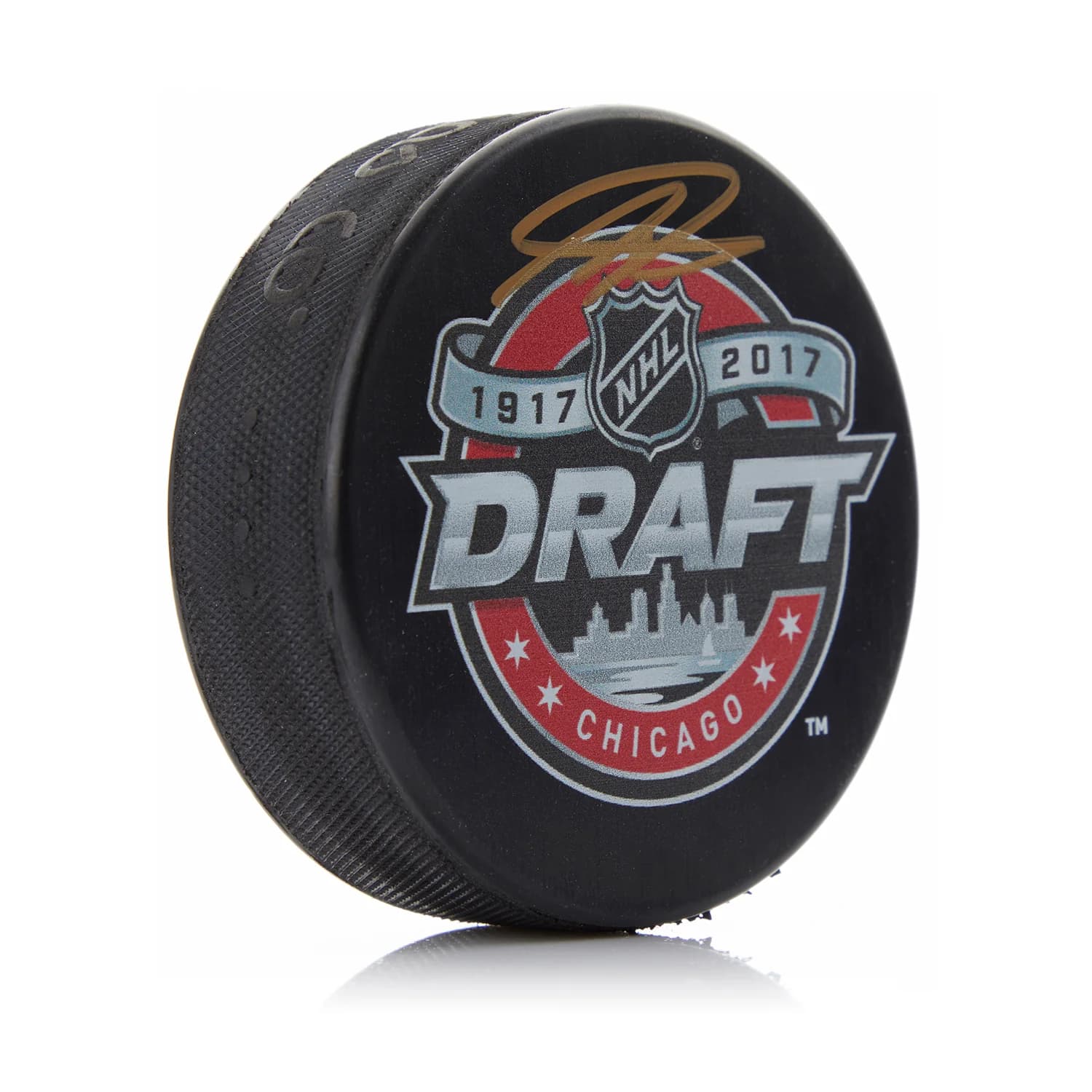Nolan Patrick Signed 2017 NHL Entry Draft Puck Nolan Patrick Puck nolan-patrick-2017-nhl-entry-draft, supplier stock photo