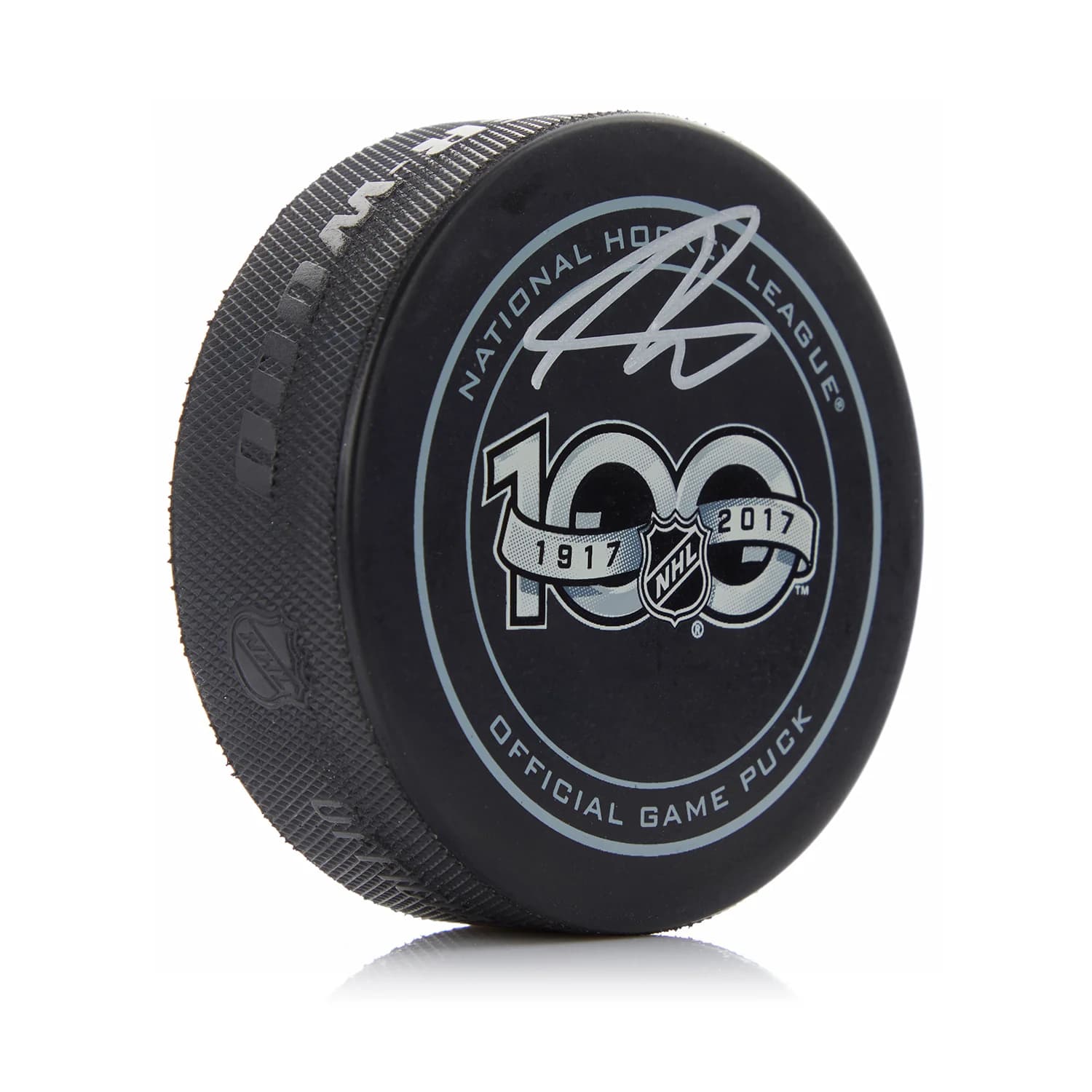 Nolan Patrick Signed NHL Centennial Season Official Game Puck Nolan Patrick Puck nhl-centennial-season-game, supplier stock photo
