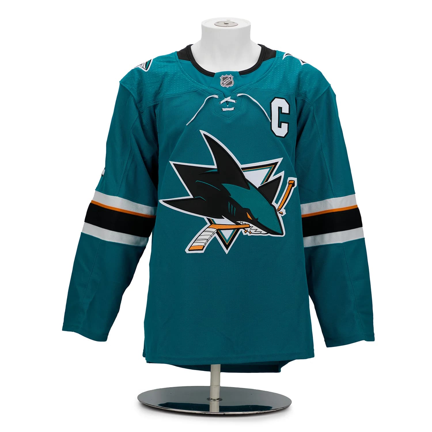 Joe Pavelski Signed San Jose Sharks Comic Book Art Jersey #8/8 Joe Pavelski Jersey joe-pavelski-san-jose-sharks-comic, San Jose Sharks, view 2, supplier stock photo