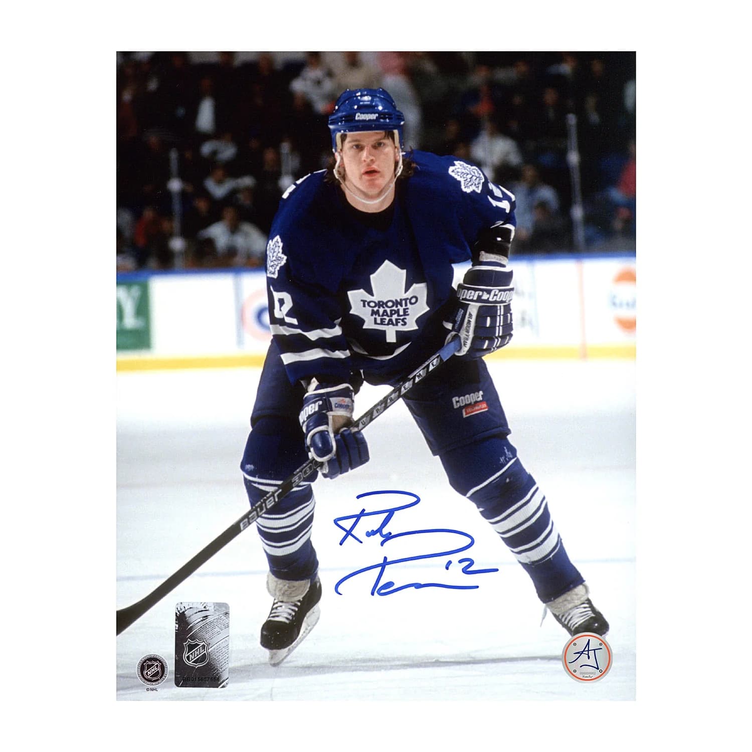 Rob Pearson Autographed Toronto Maple Leafs Game Action 8x10 Photo Rob Pearson Photo 8x10-game-action, Toronto Maple Leafs, supplier stock photo