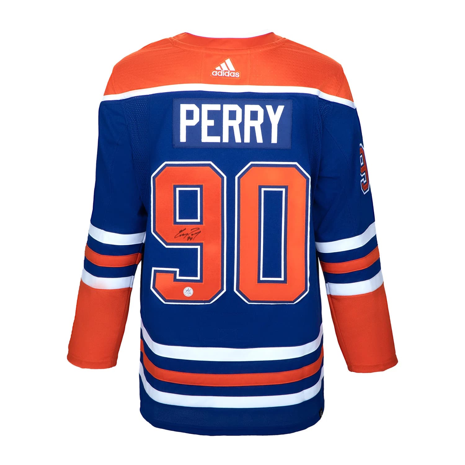 Corey Perry Edmonton Oilers Autographed 2024 Stanley Cup adidas Jersey Corey Perry Jersey 2024-stanley-cup-adidas, Edmonton Oilers, supplier stock photo
