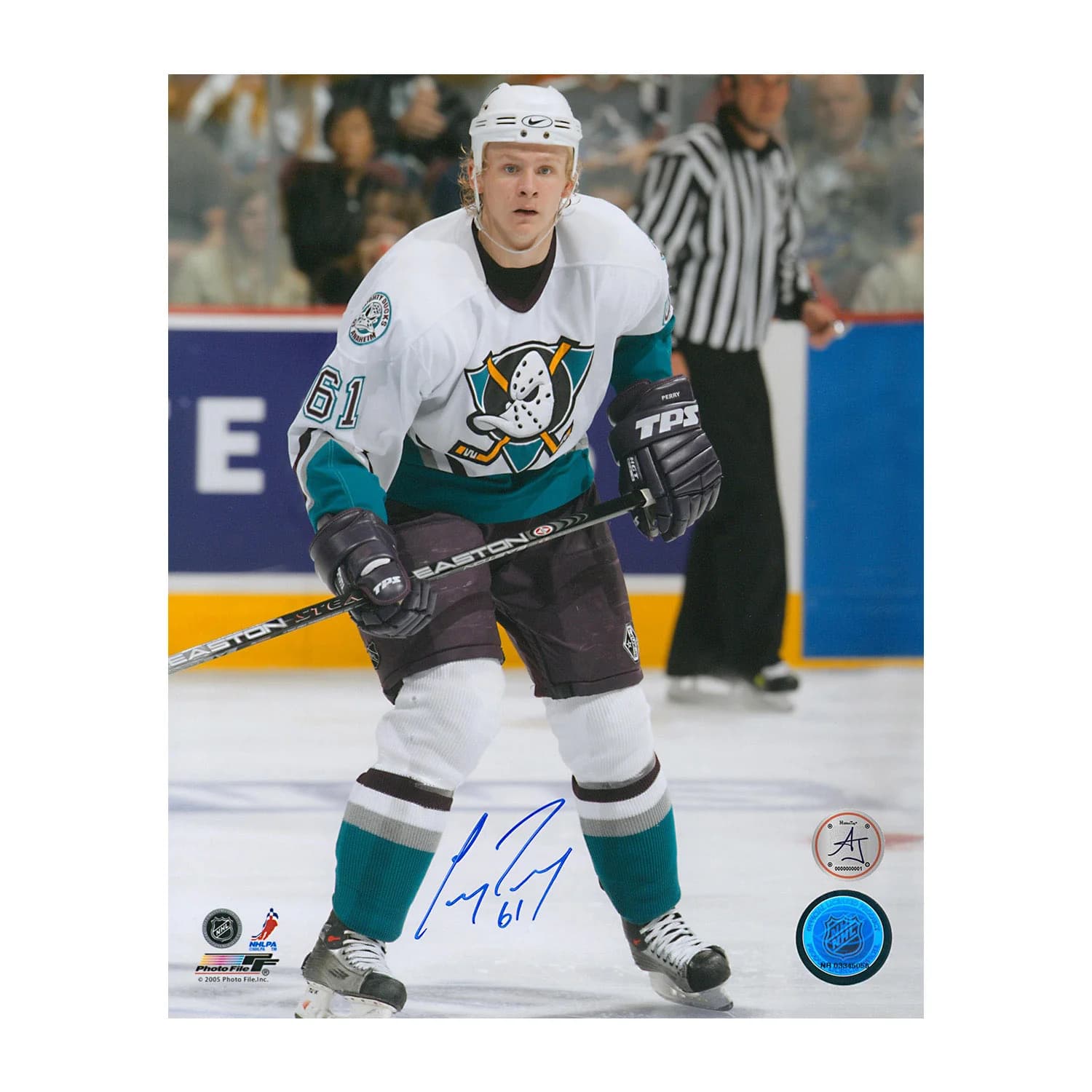 Corey Perry Anaheim Ducks Autographed Rookie Mighty Ducks 8x10 Photo Corey Perry Photo 8x10-rookie-mighty, Anaheim Ducks, supplier stock photo