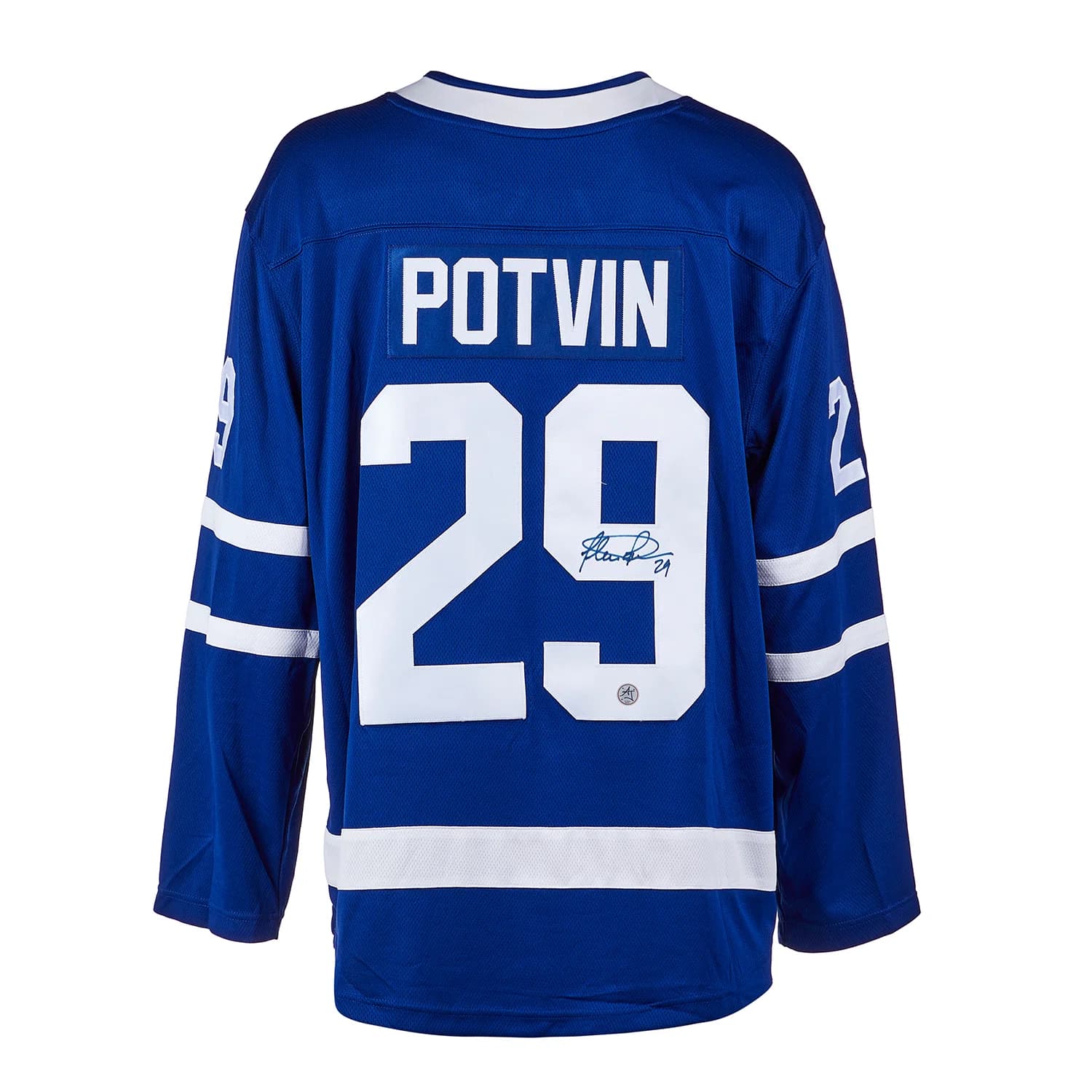 Felix Potvin Autographed Toronto Maple Leafs Fanatics Breakaway Jersey Felix Potvin Jersey breakaway, Toronto Maple Leafs, supplier stock photo