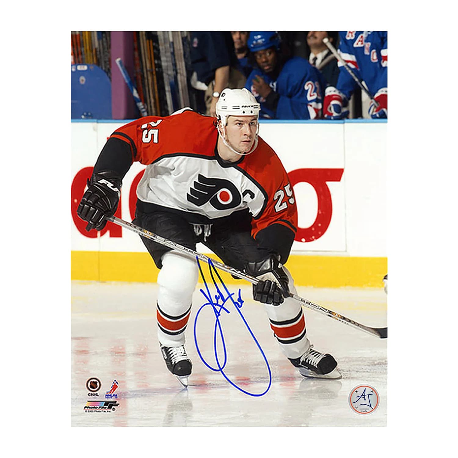 Keith Primeau Autographed Philadelphia Flyers Game Action 8x10 Photo Keith Primeau Photo 8x10-game-action, Philadelphia Flyers, supplier stock photo