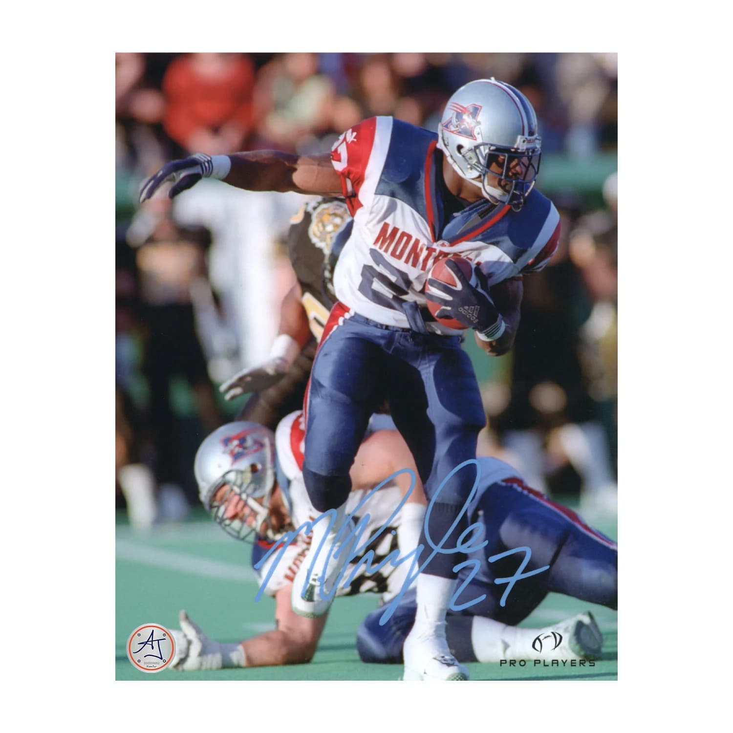Mike Pringle Autographed Montreal Alouettes Football 8x10 Photo Mike Pringle Photo 8x10-montreal-alouettes-football, supplier stock photo
