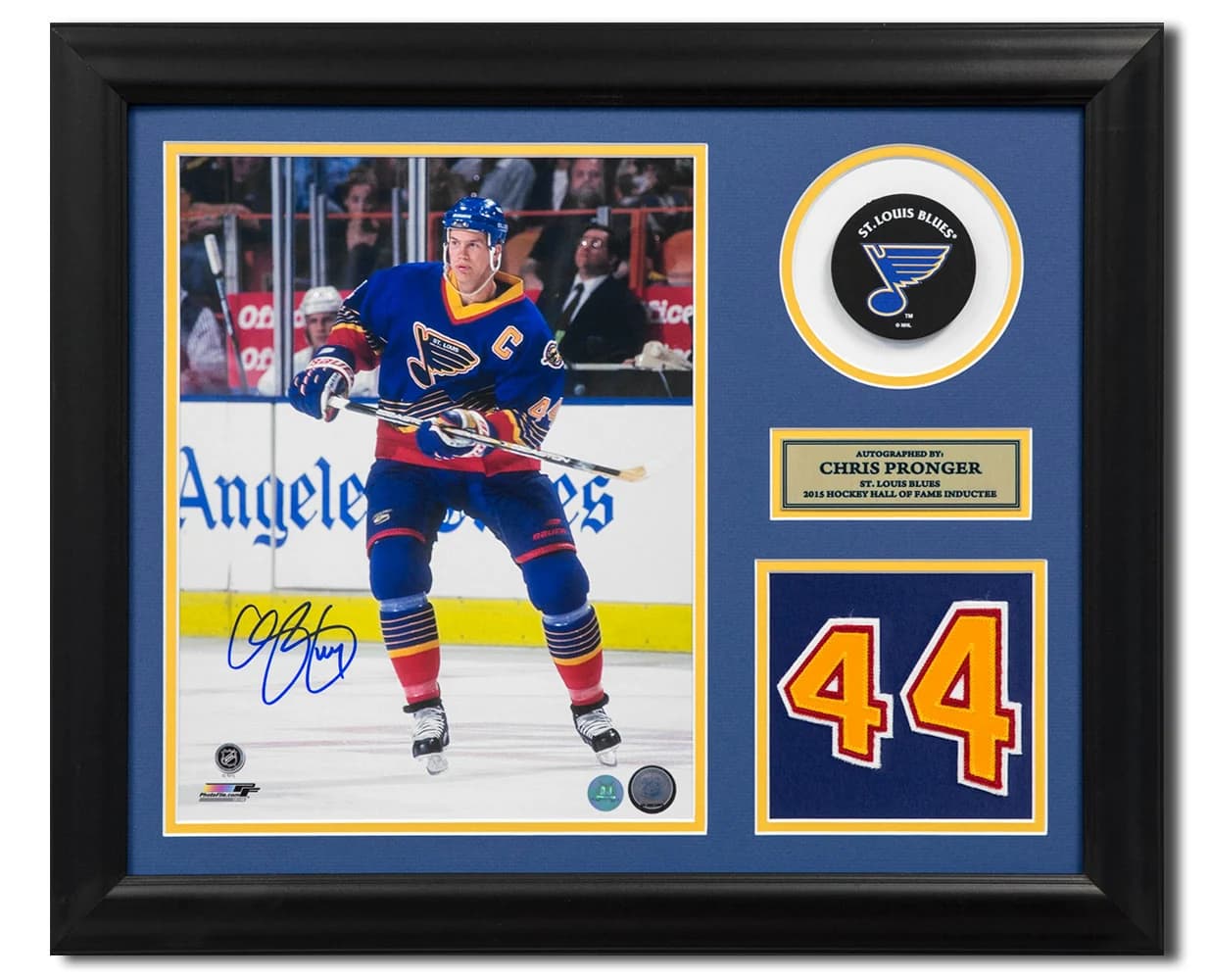 Chris Pronger Signed St Louis Blues Game Day Number 20x24 Frame Chris Pronger Other 20x24-game-day-number-frame, St. Louis Blues, supplier stock photo