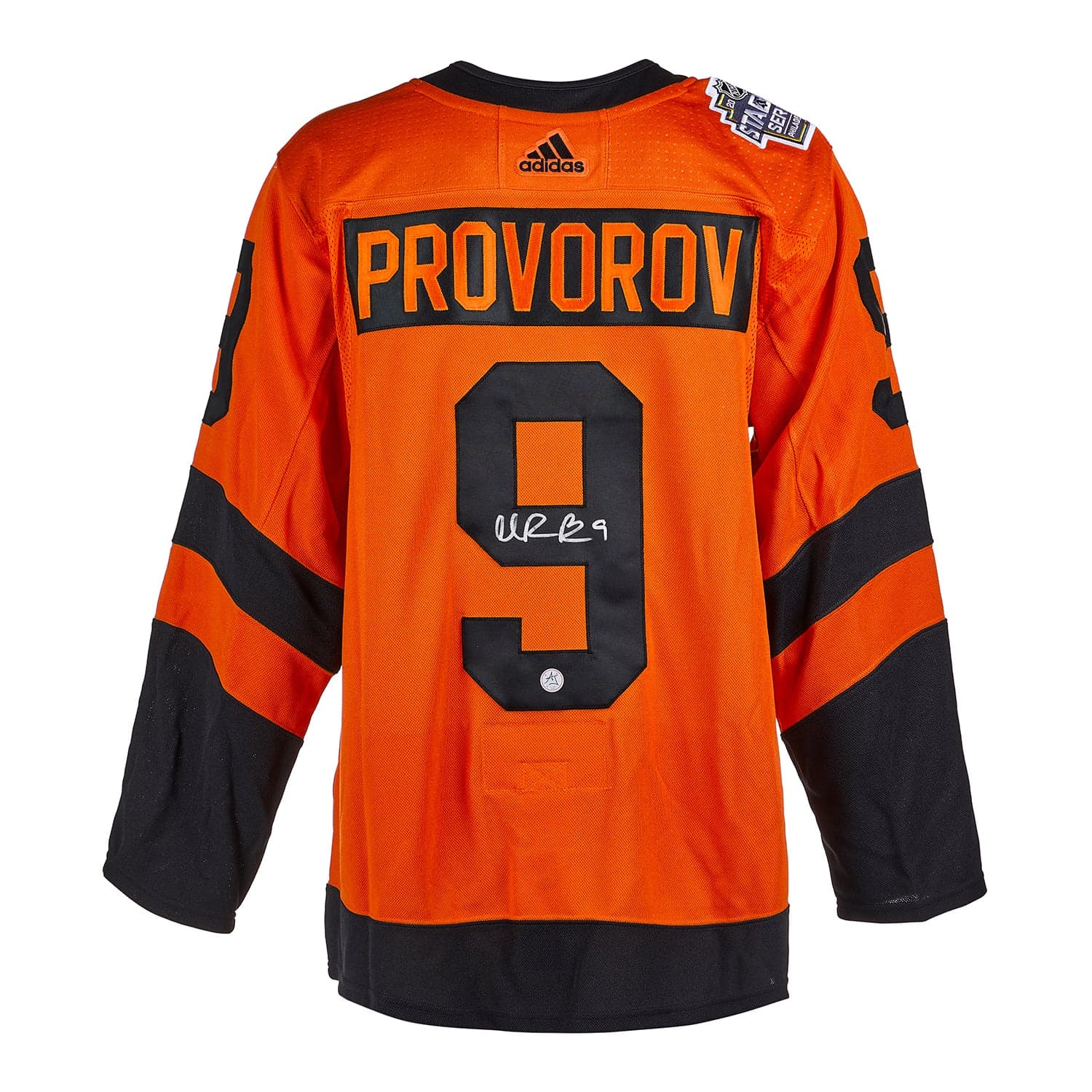 Ivan Provorov Signed Philadelphia Flyers 2019 Stadium Series adidas Jersey Ivan Provorov Jersey 2019-stadium-series-adidas, Philadelphia Flyers, supplier stock photo