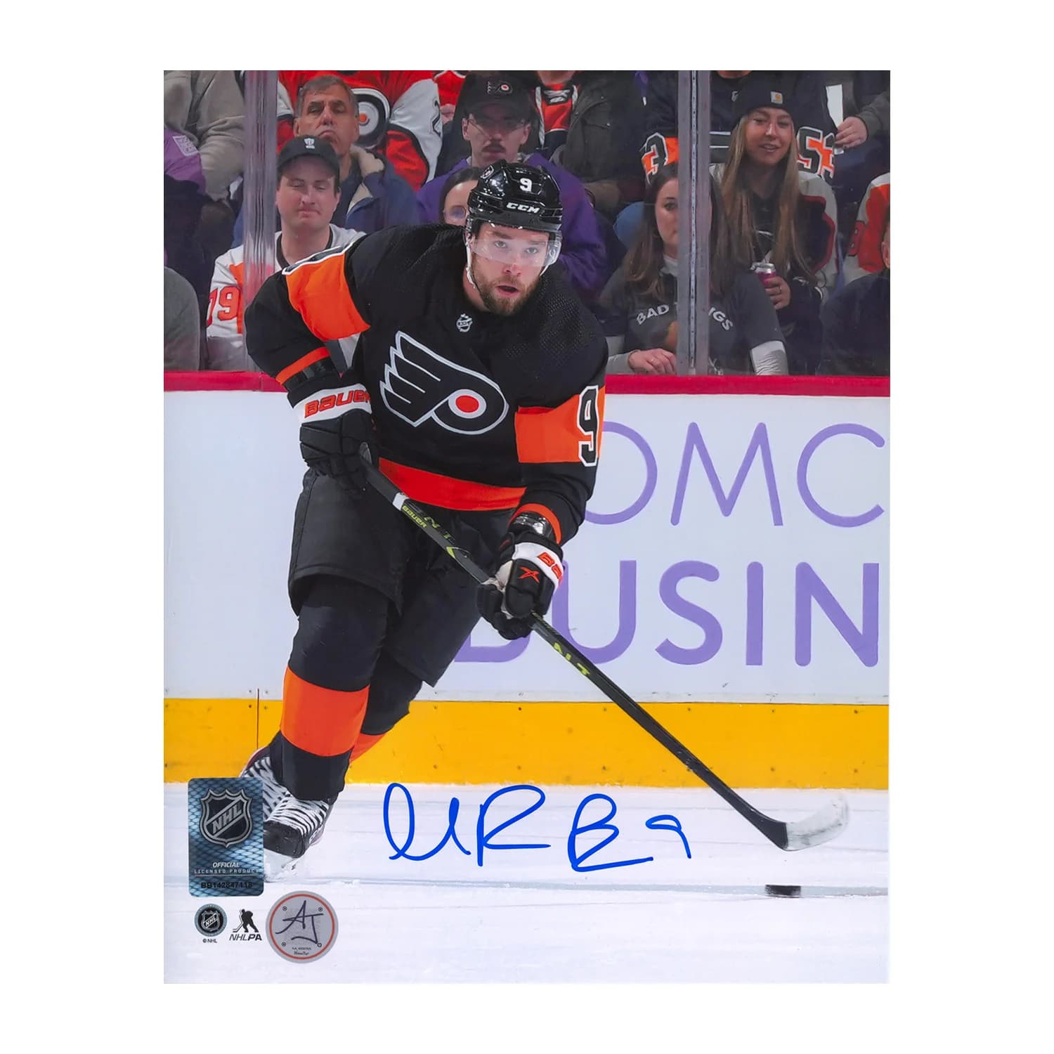 Ivan Provorov Autographed Philadelphia Flyers Game Action 8x10 Photo Ivan Provorov Photo 8x10-ivan-provorov-philadelphia-flyers-game, Philadelphia Flyers, supplier stock photo