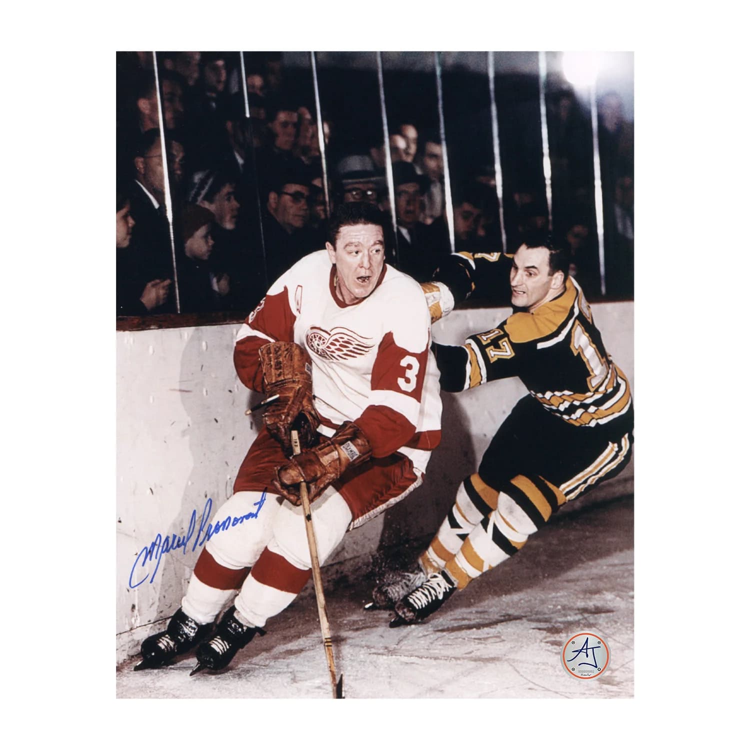 Marcel Pronovost Autographed Detroit Red Wings Classic Hockey 8x10 Photo Marcel Pronovost Photo 8x10-classic-hockey, Detroit Red Wings, supplier stock photo