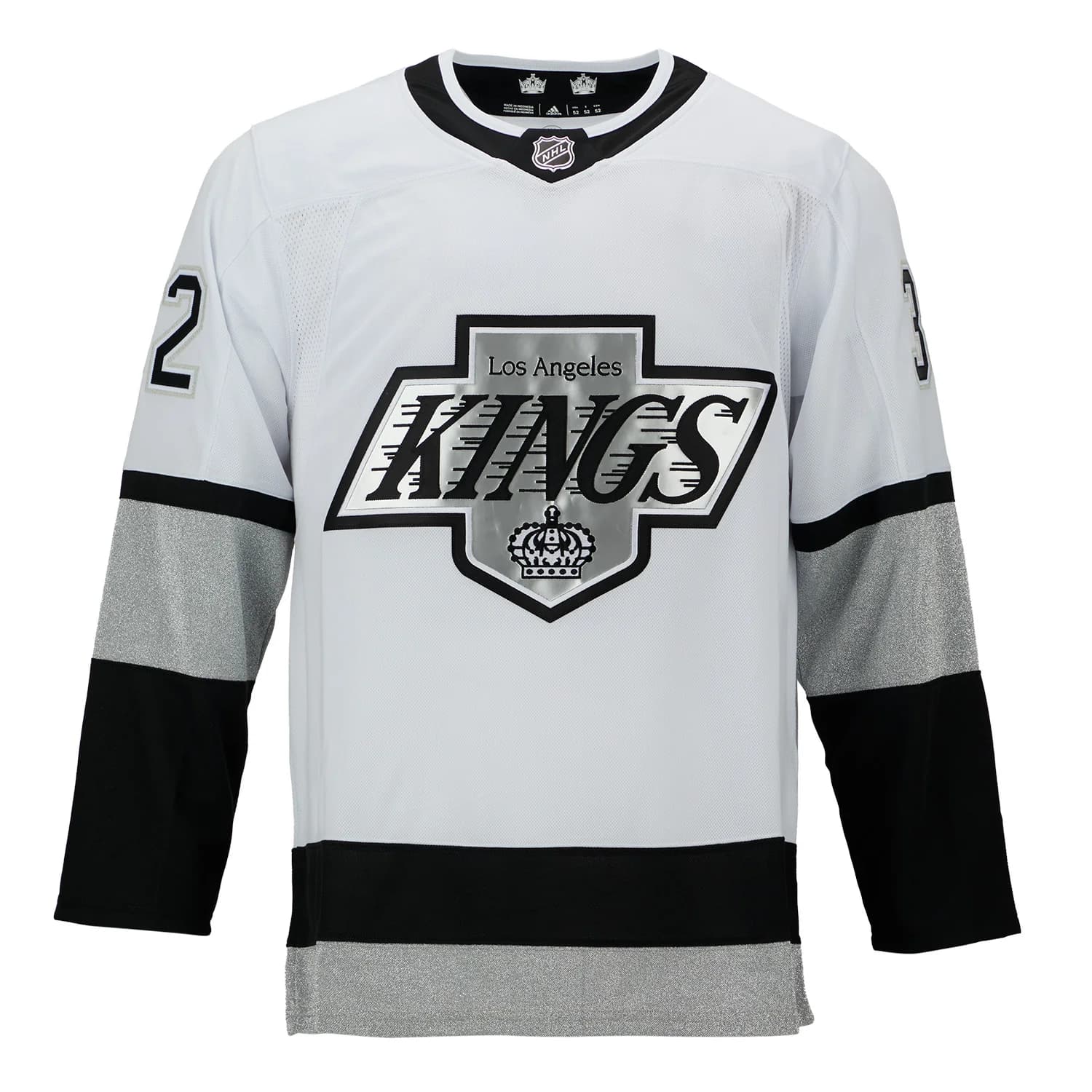Jonathan Quick Signed Los Angeles Kings Alt Retro White adidas Jersey Jonathan Quick Jersey alt-retro-white-adidas, Los Angeles Kings, view 2, supplier stock photo