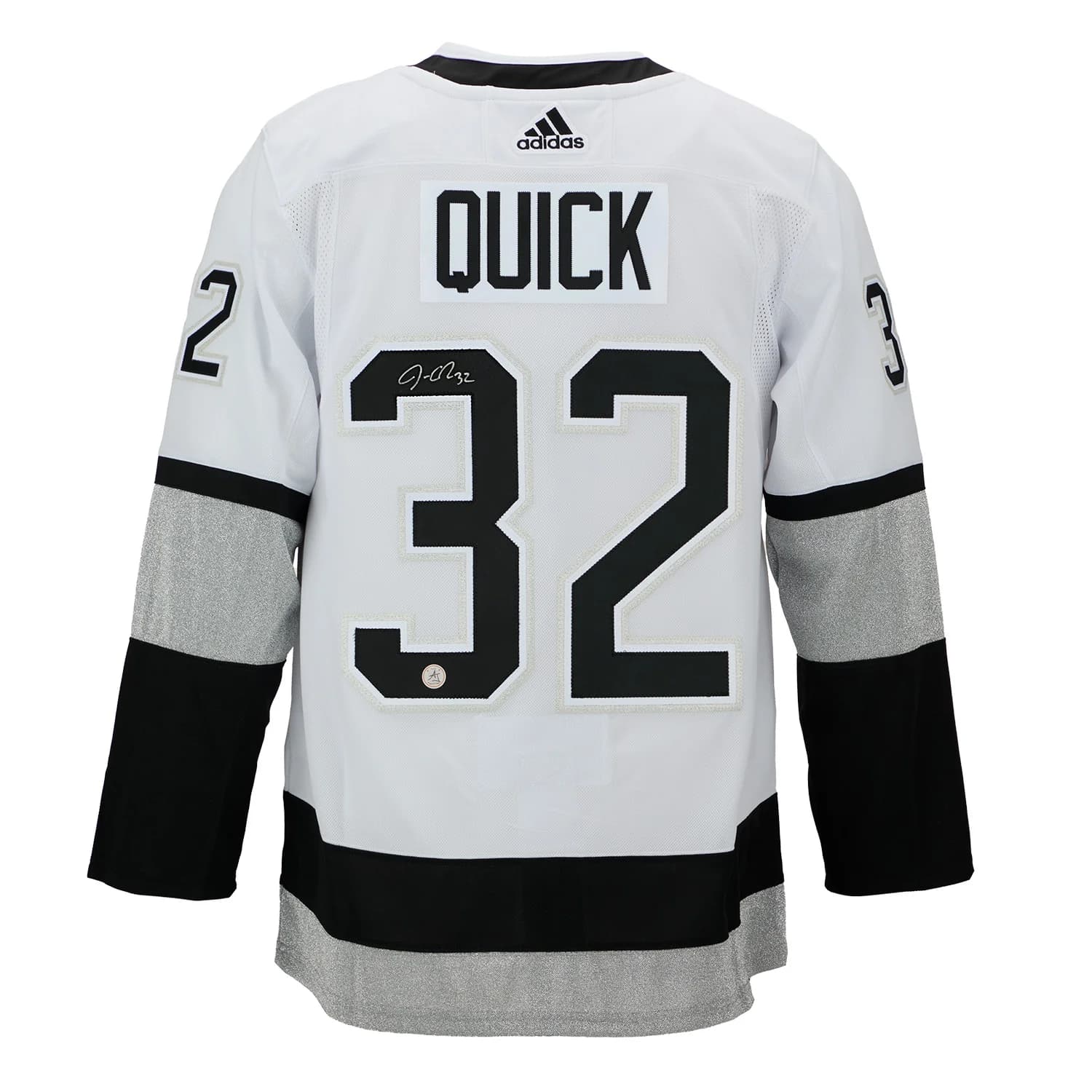 Jonathan Quick Signed Los Angeles Kings Alt Retro White adidas Jersey Jonathan Quick Jersey alt-retro-white-adidas, Los Angeles Kings, supplier stock photo