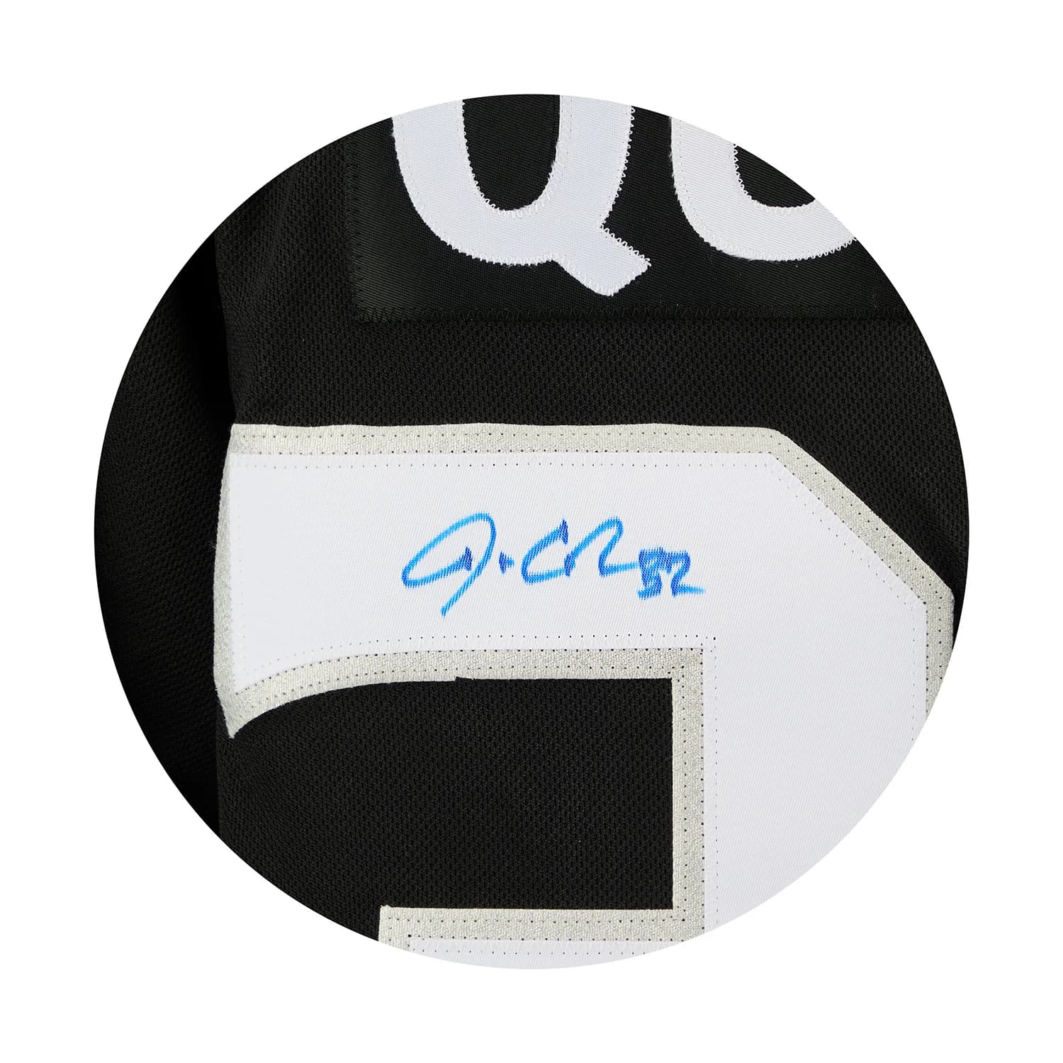 Jonathan Quick Autographed Los Angeles Kings Black adidas Jersey Jonathan Quick Jersey jonathan-quick-los-angeles-kings-black, Los Angeles Kings, view 3, supplier stock photo