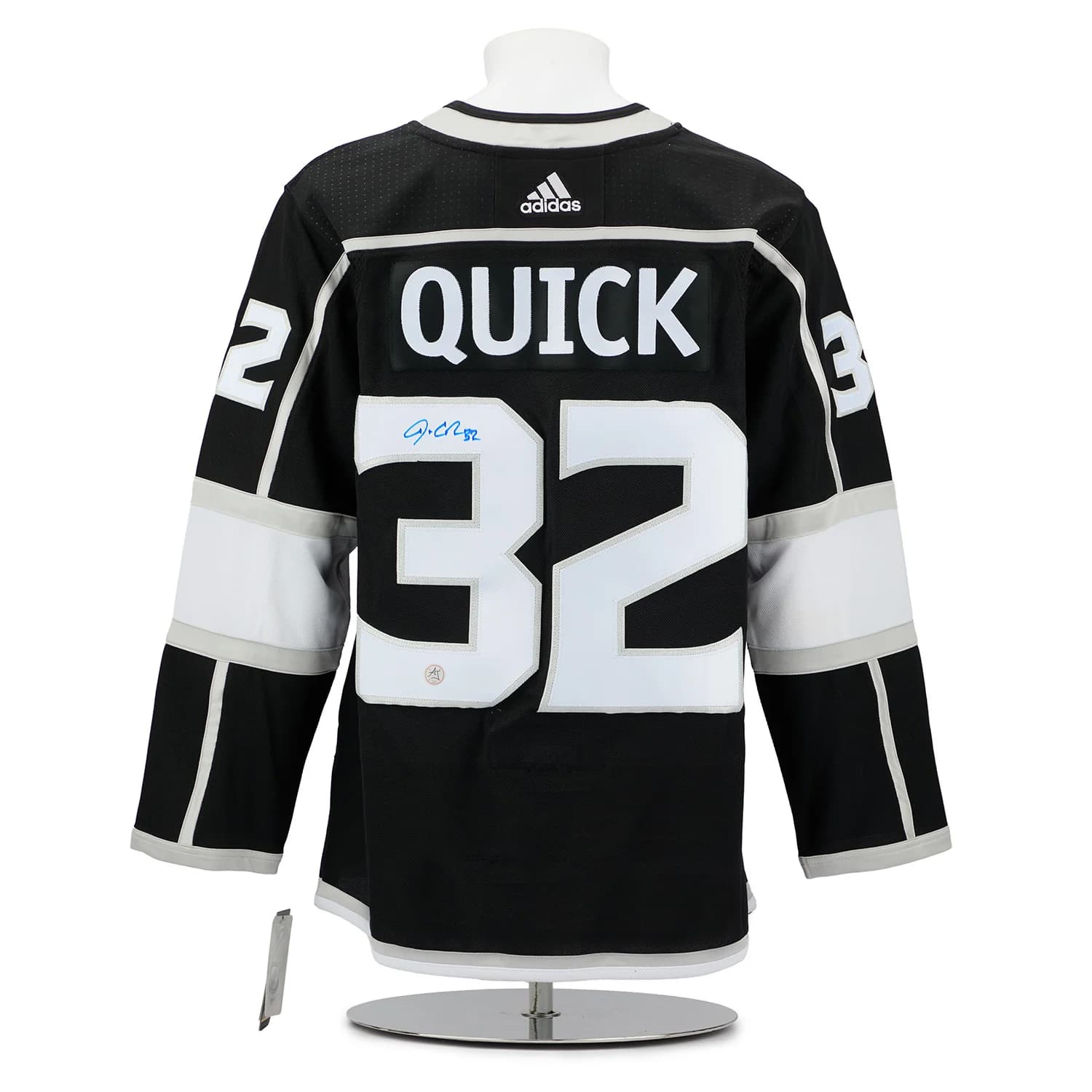 Jonathan Quick Autographed Los Angeles Kings Black adidas Jersey Jonathan Quick Jersey jonathan-quick-los-angeles-kings-black, Los Angeles Kings, supplier stock photo